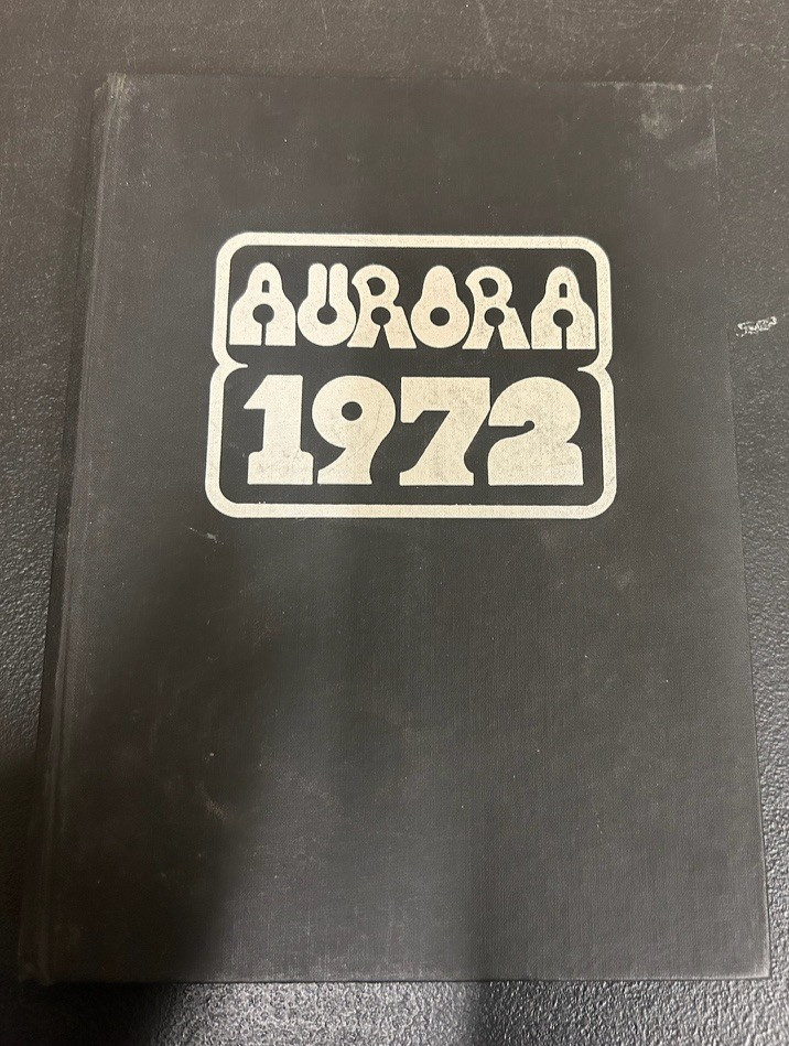 1972 AURORA HIGH SCHOOL YEARBOOK VINTAGE