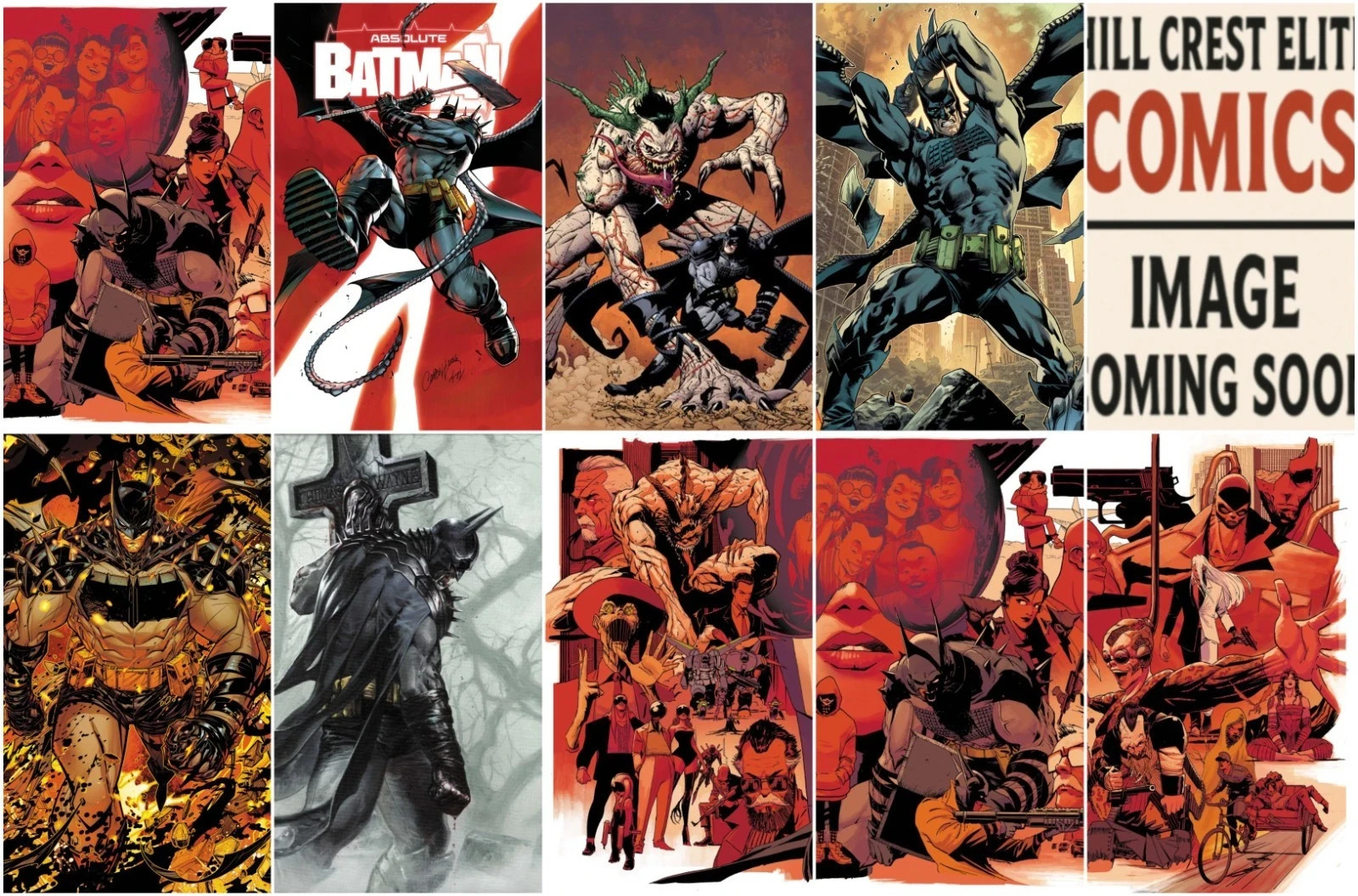 ABSOLUTE BATMAN #25 (10 VARIANT COVER BOOK SET) - PRESALE 10/28/26