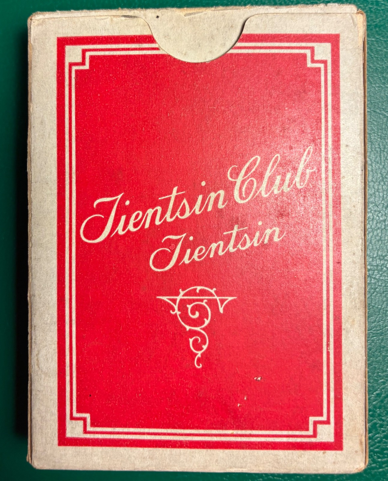 Scarce Tientsin Club Playing Cards Tianjin China 52 + Joker Original Box H1904