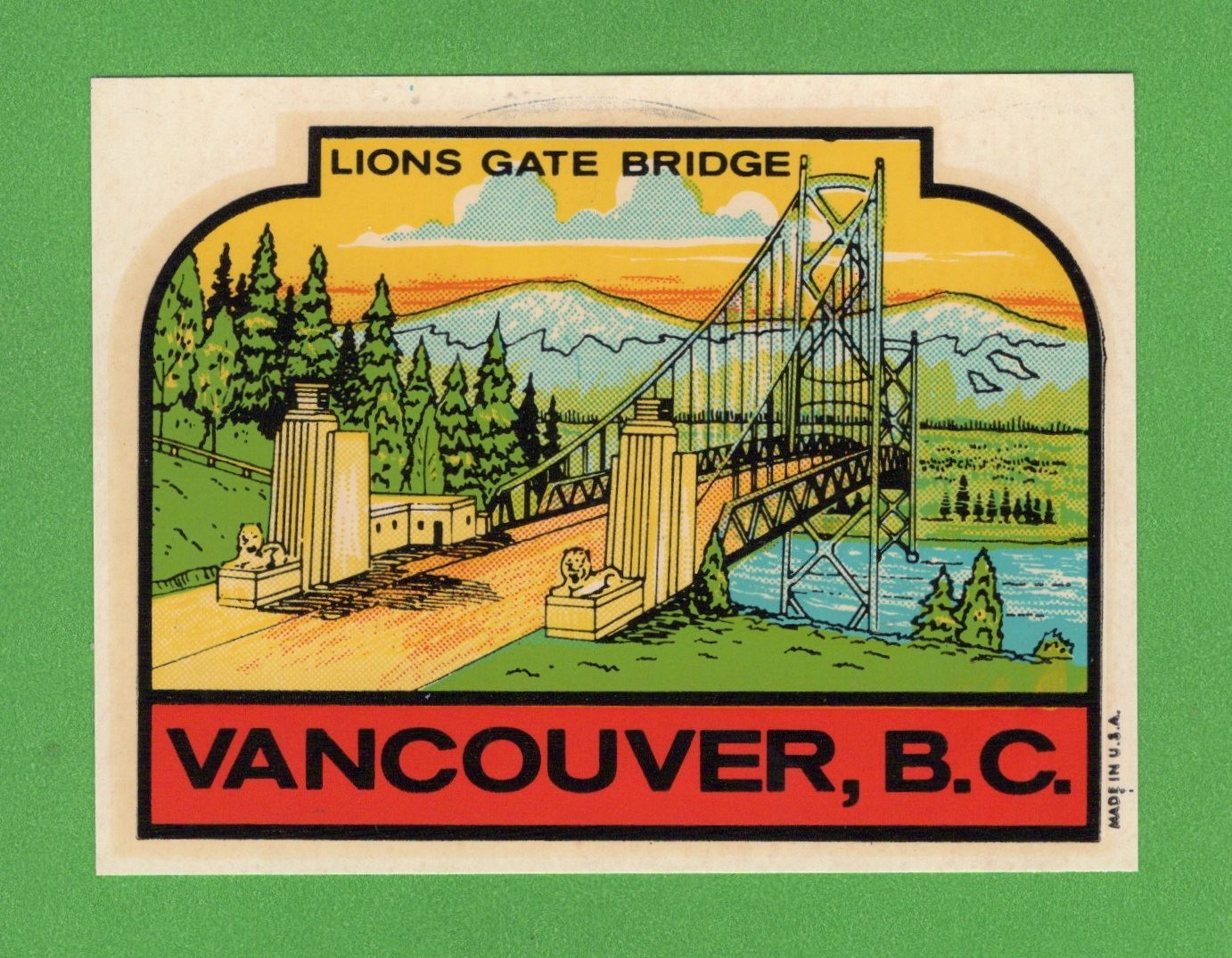 VINTAGE ORIGINAL 1952 