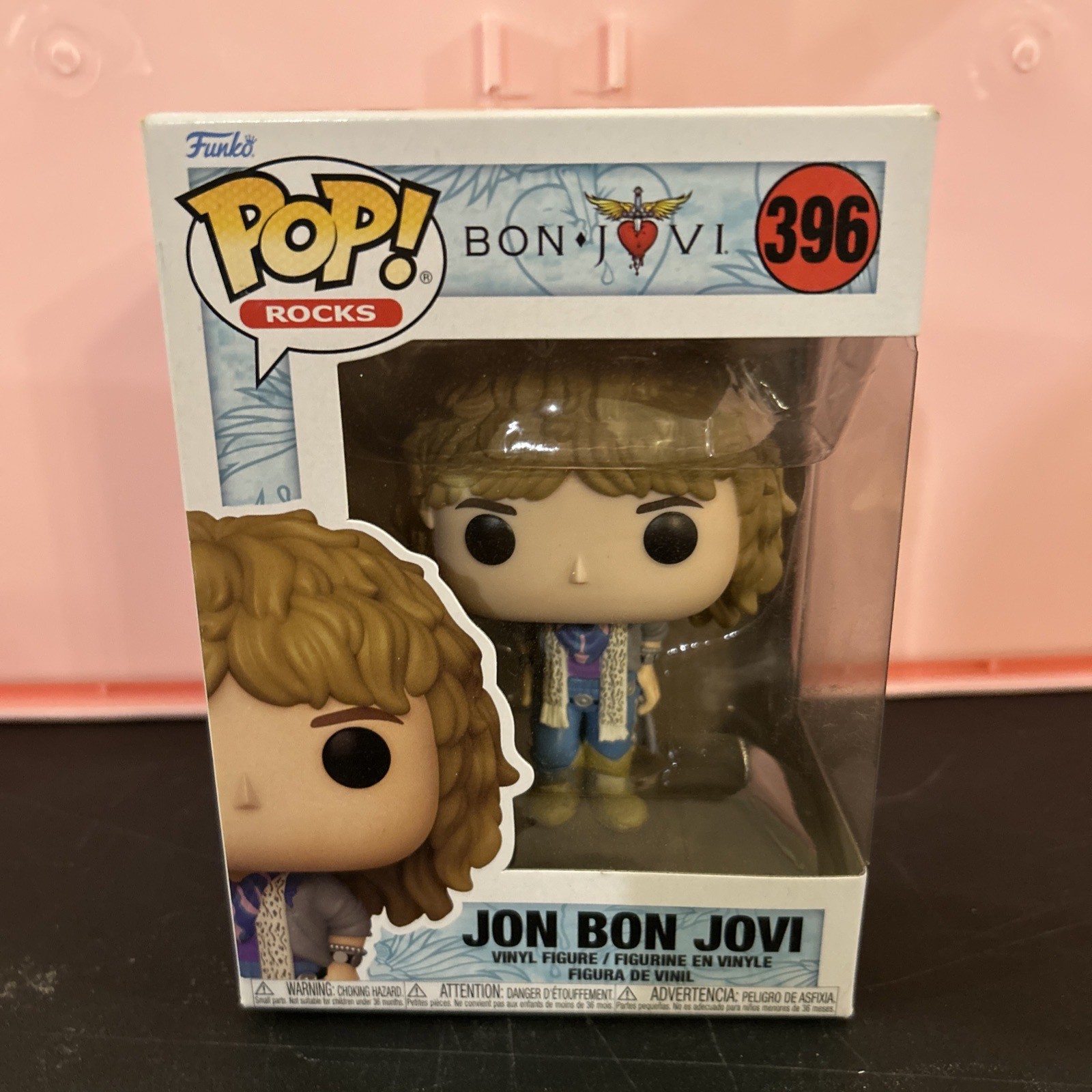 New Bon Jovi Funko Pop - Jon Bon Jovi #396 Never Opened New New Bon Jovi Funko Pop - Jon Bon Jovi #396 Never Opened New