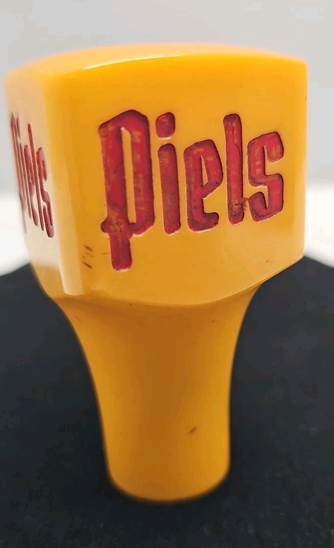 Vintage Piel's Beer Catalin Butterscotch Tap Handle Knob Vintage Piel's Beer Catalin Butterscotch Tap Handle Knob