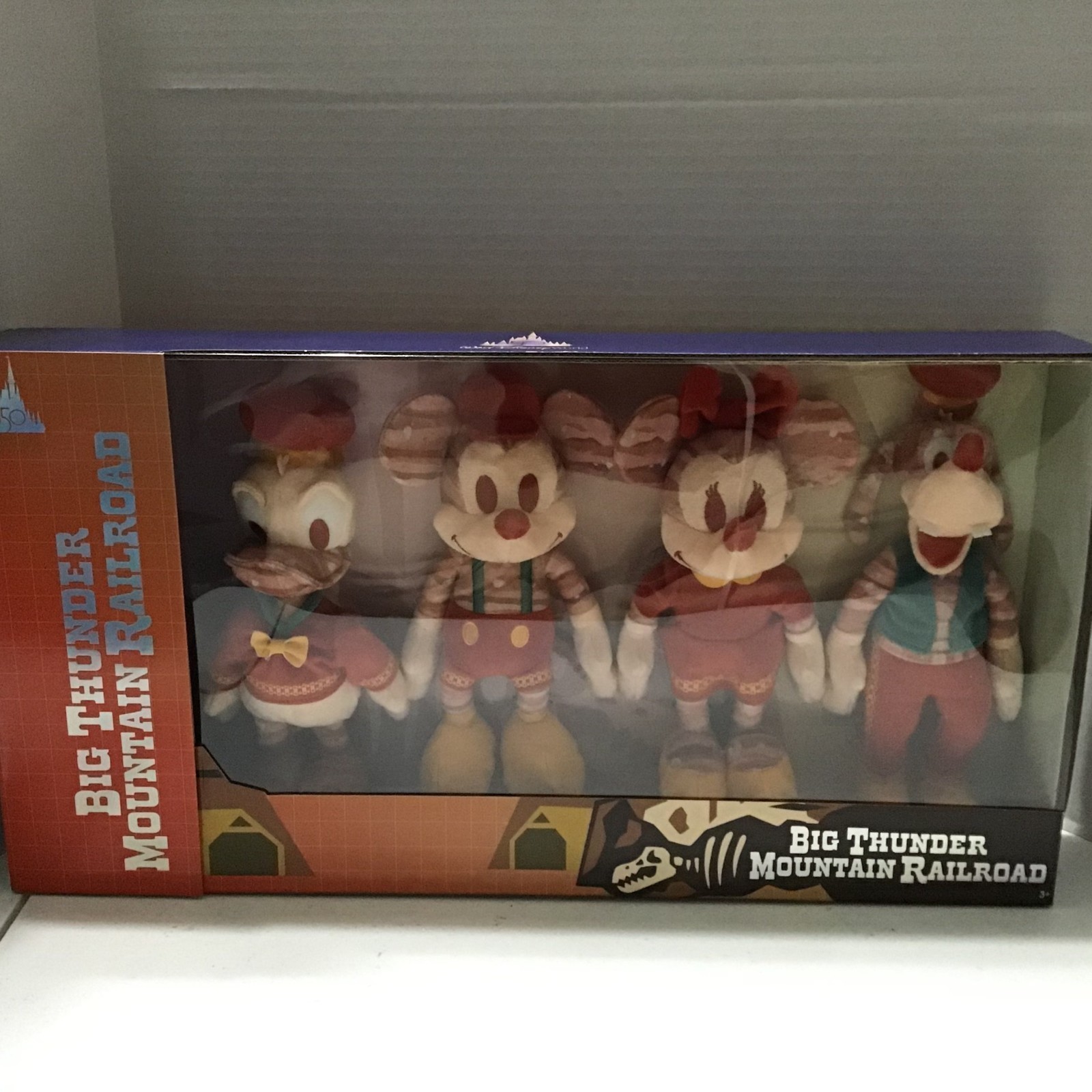 Disney Walt Disney World 50th Anniversary Big Thunder Mountain Railroad 4-Piece Disney Walt Disney World 50th Anniversary Big Thunder Mountain Railroad 4-Piece
