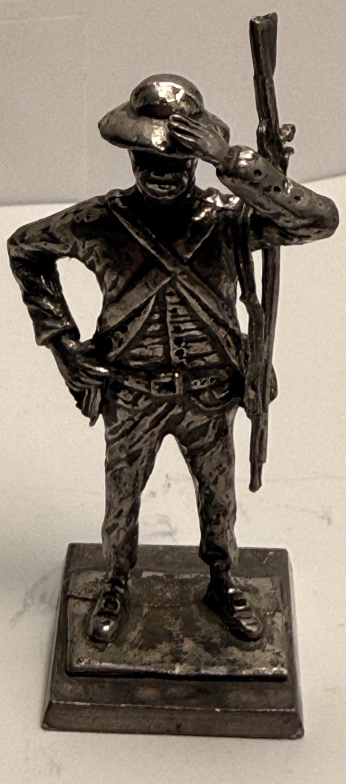 K/S Historical Pewter Figurine Battalion Private 1st Rhode Island Regiment 1777