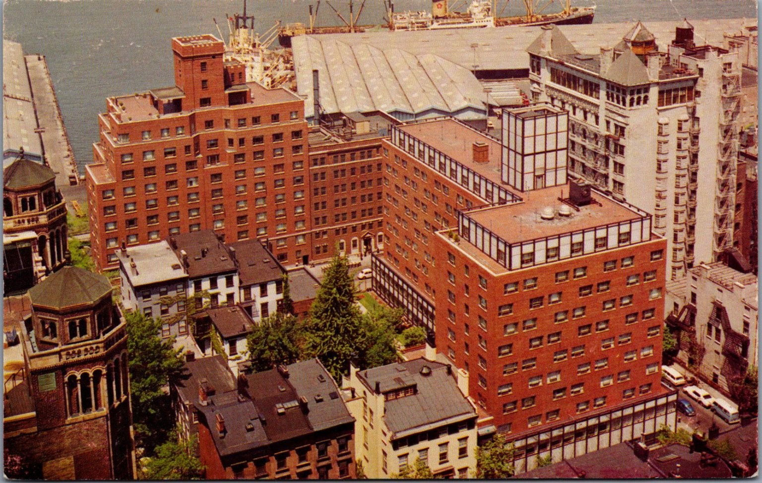 Brooklyn Bethel Watch Tower Society Headquarters NY Postcard