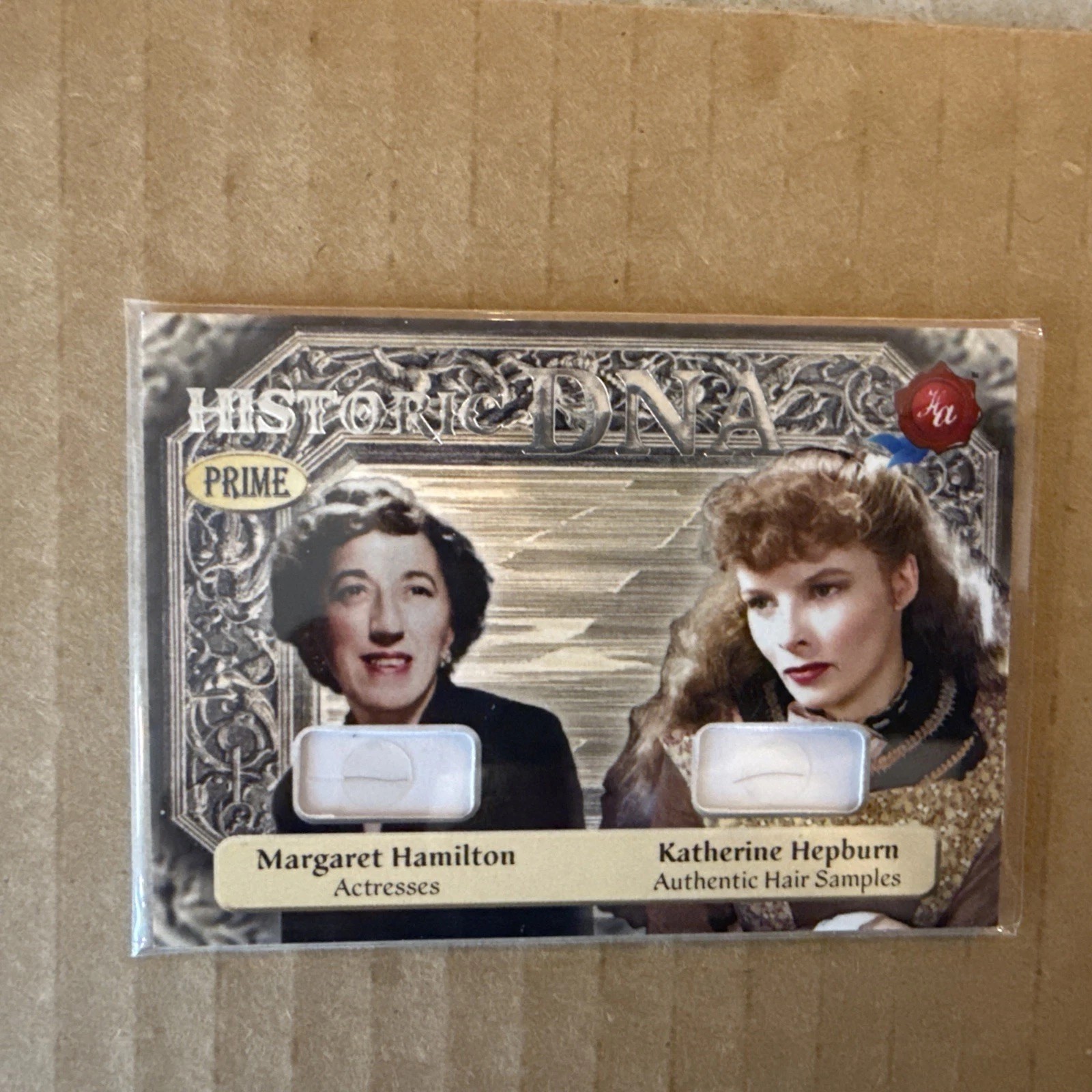 2024 HA Prime DNA Authentic Hair Samples Katherine Hepburn & Margaret Hamilton 2024 HA Prime DNA Authentic Hair Samples Katherine Hepburn & Margaret Hamilton