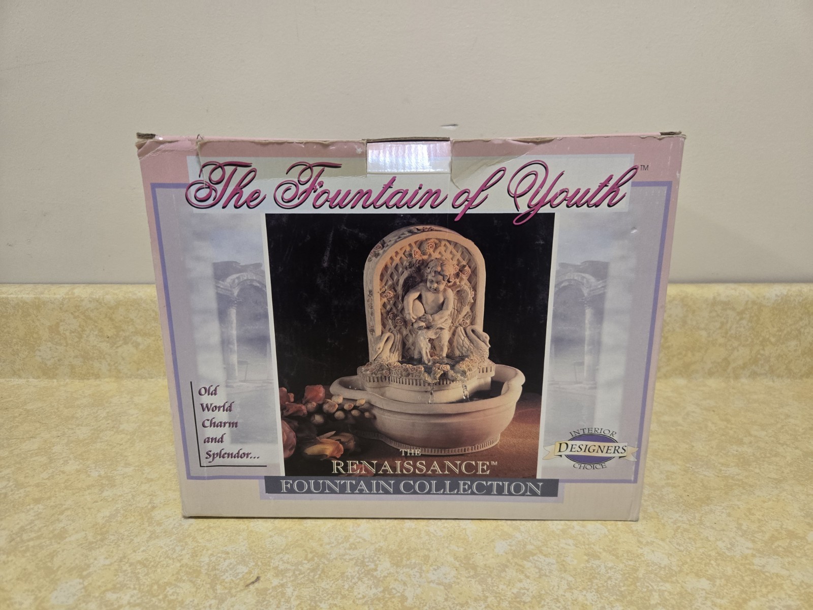 Vintage Renaissance Fountain Collection - THE FOUNTAIN OF YOUTH #1004 BNIB