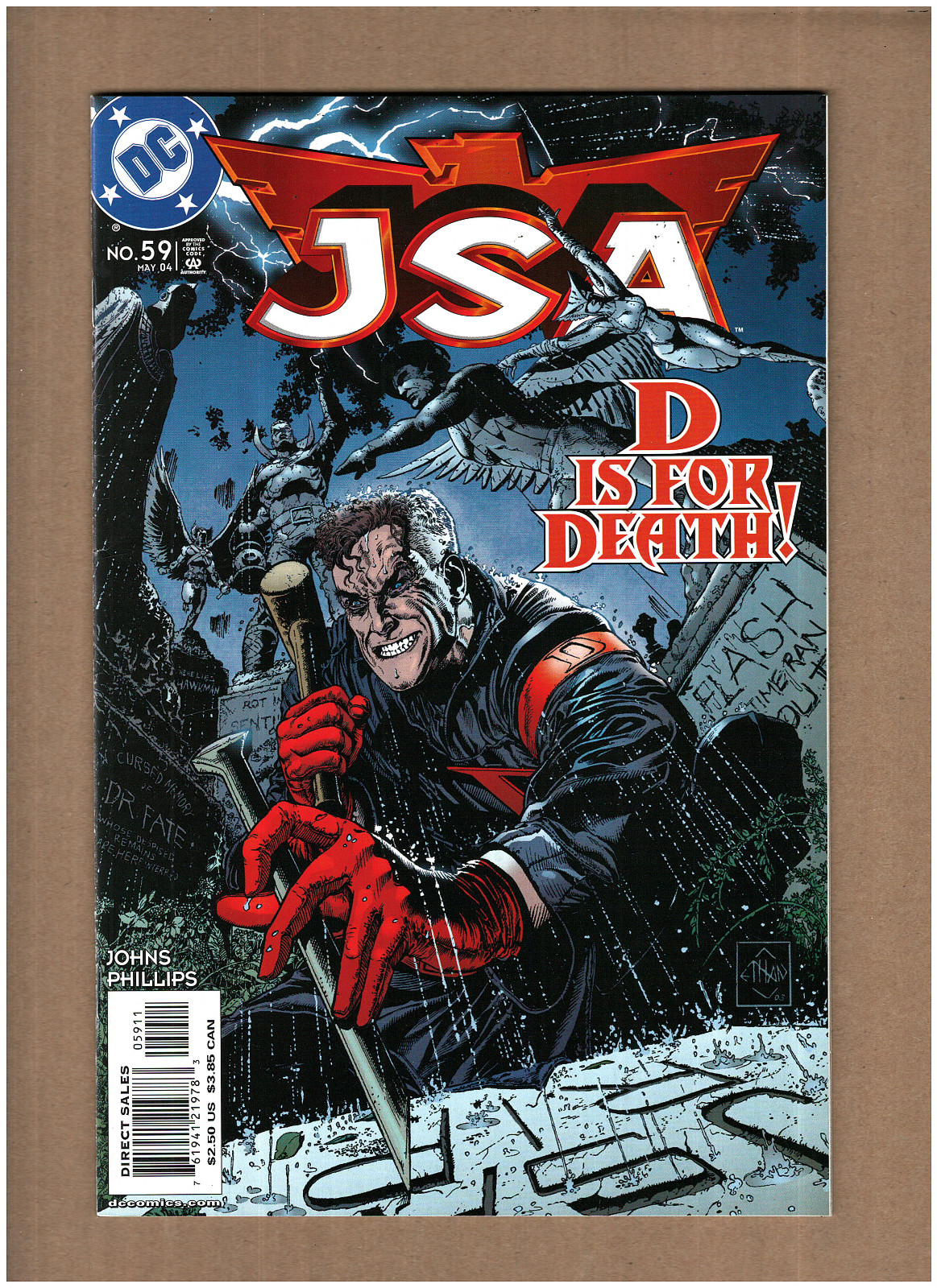 JSA #59 DC Comics 2004 Geoff Johns Sean Phillips VF/NM 9.0