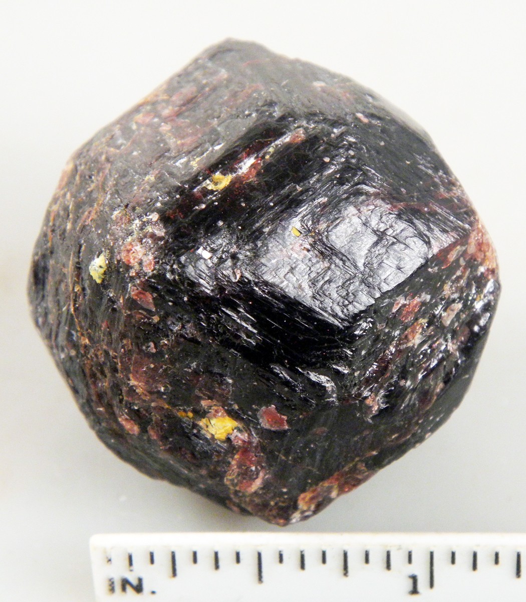 Garnet Crystal Var. Almandite Dark Red Ontario Mineral Specimen