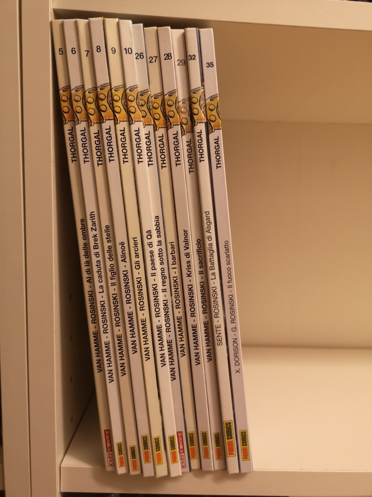 Thorgal 5-6-7-8-9-10-26-27-28-29-32-35 Cult Comics Panini Italia