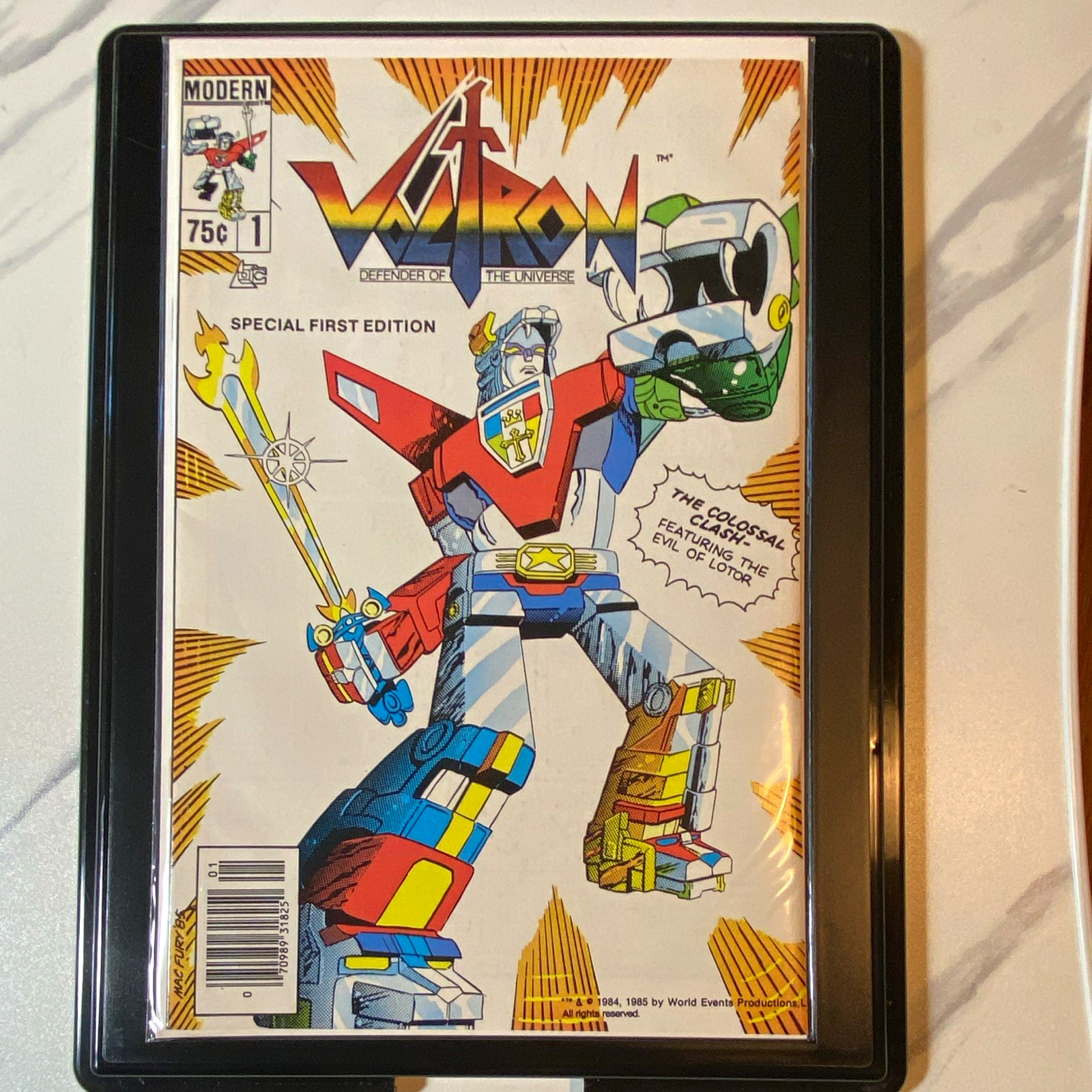 Modern Voltron: Defender of the Universe #1 Special First Edition 1985 Manak 🔥 Modern Voltron: Defender of the Universe #1 Special First Edition 1985 Manak 🔥