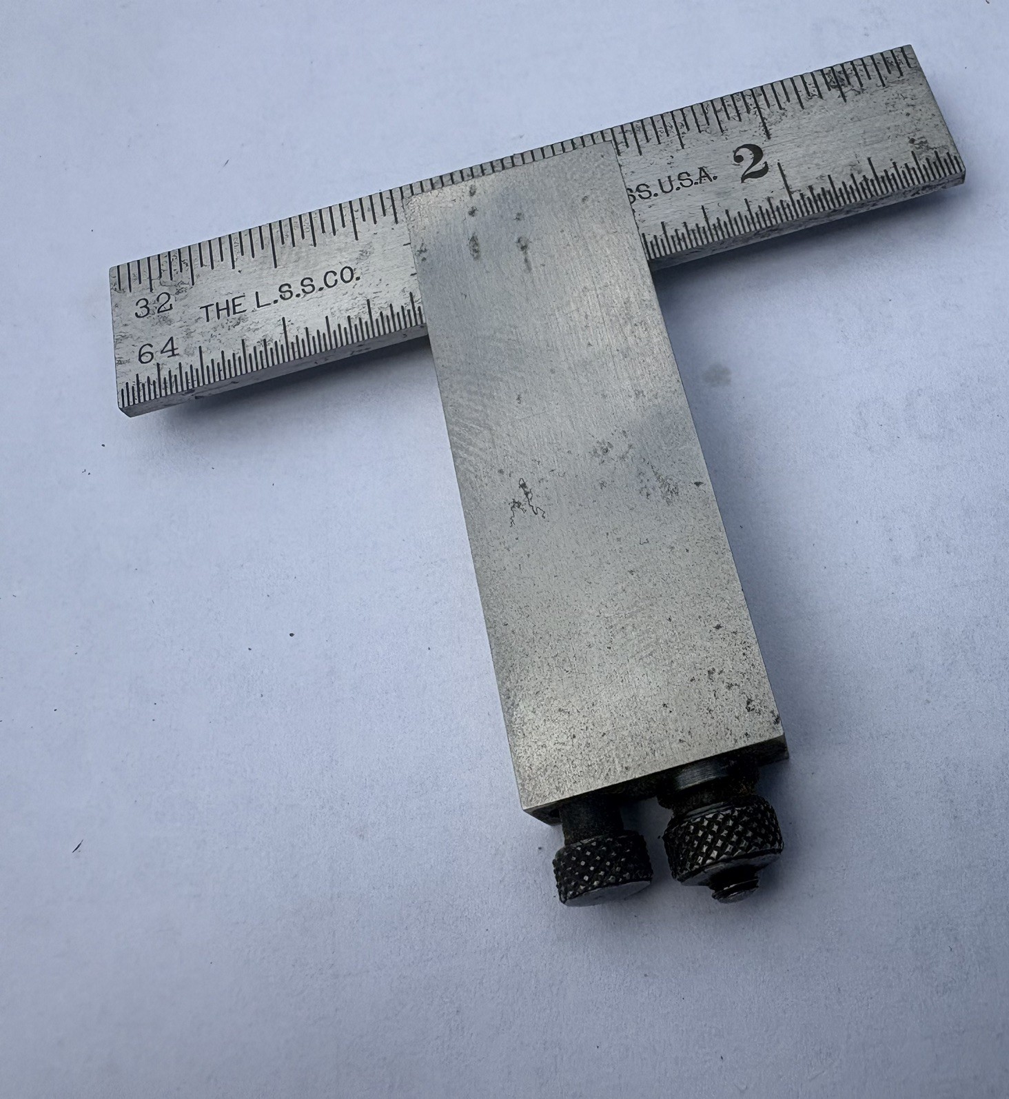 Vintage Starrett (The L. S. S. Co) No. 453 Die Makers Square w/2 1/2\