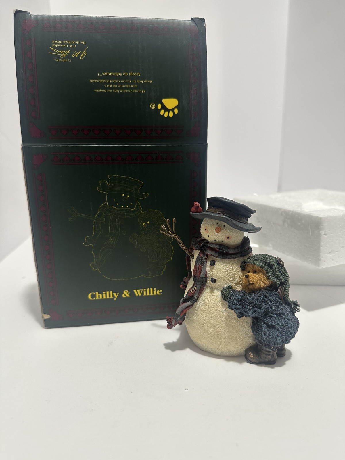 Boyds Bears& Friends: Chilly & Willy Standing Decoration 