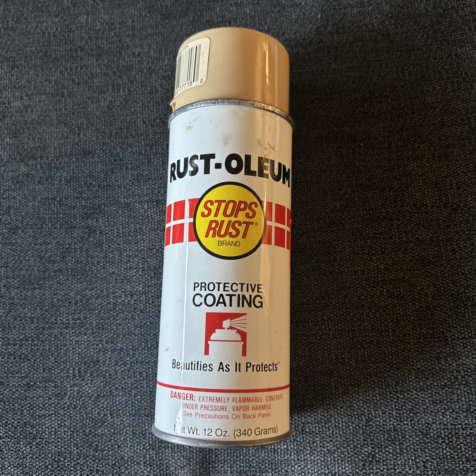 Vintage 1986 Rust-Oleum Rustoleum Sand - 7771 spray paint Full