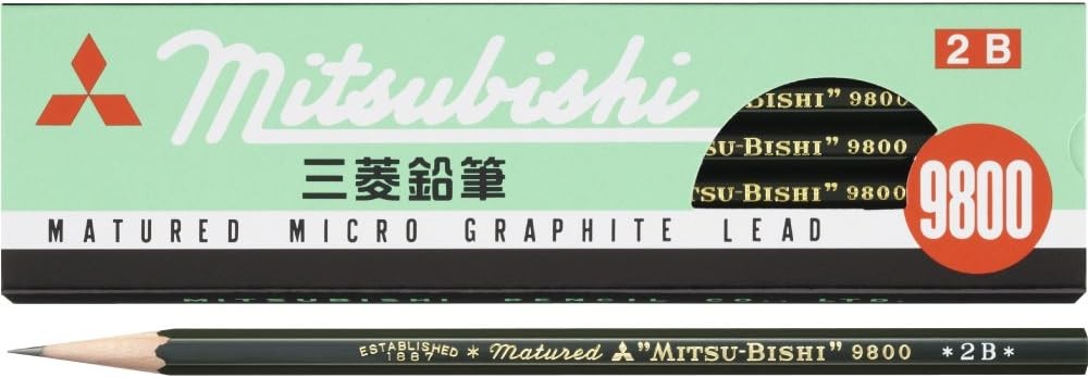 Mitsubishi Pencil pencil Uni 9800 office K98002B