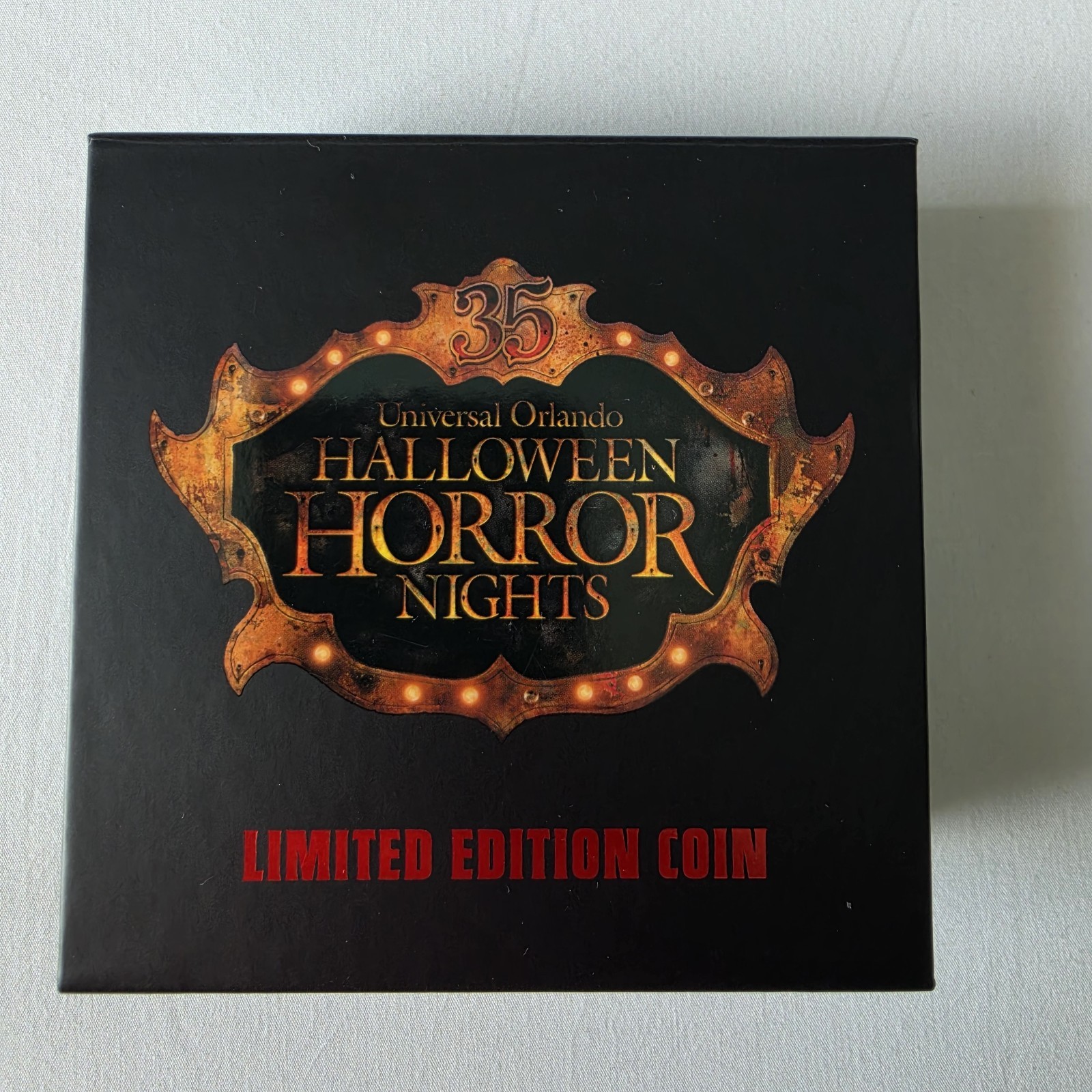 Halloween Horror Nights 2026 HHN 35 LIMITED EDITION Jack Clown Dr Oddfellow Coin