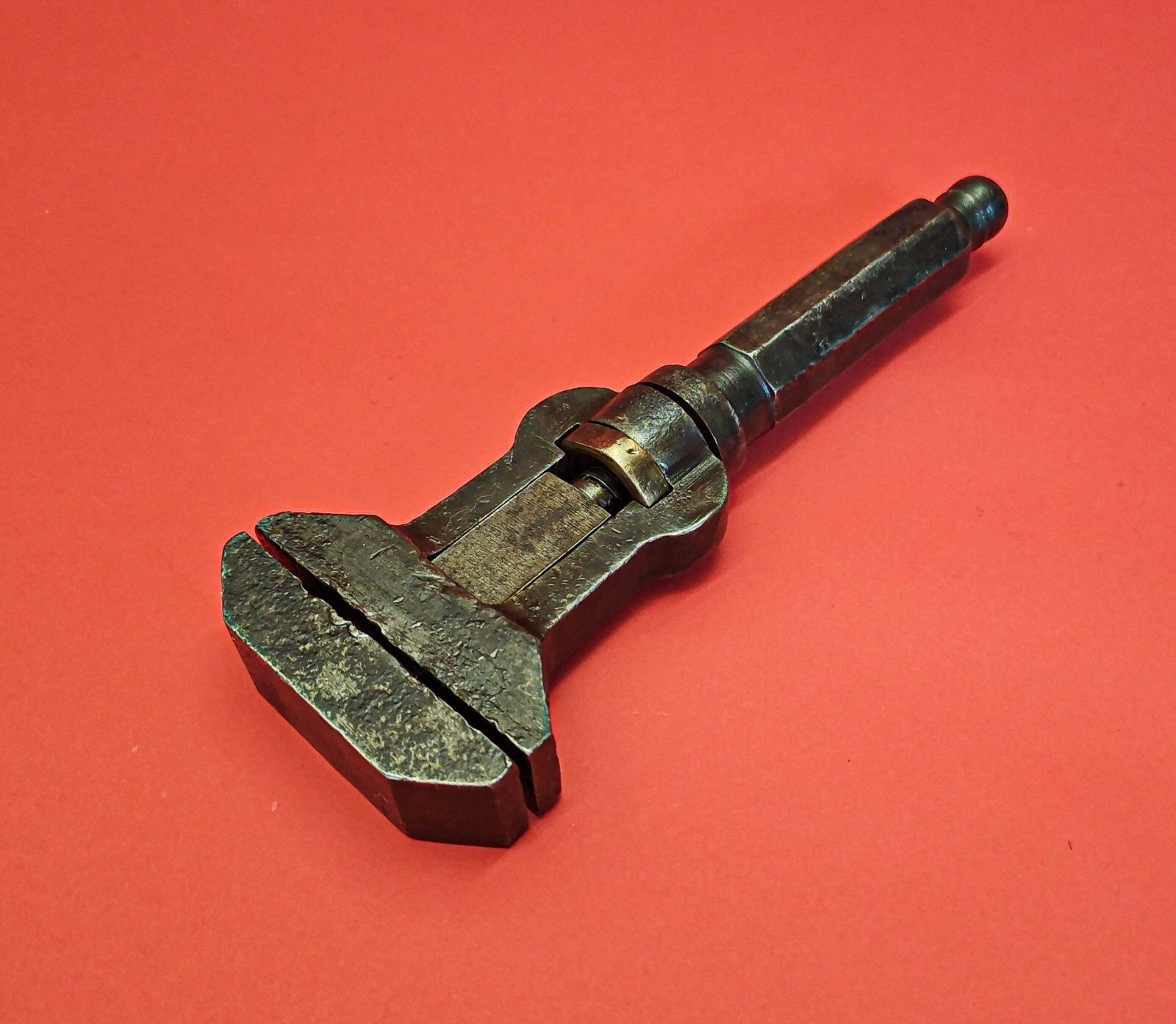 Very Rare/Unusual Old/Vtg Adjustable Buggy Wrench/Screwdriver Antique Multi Tool