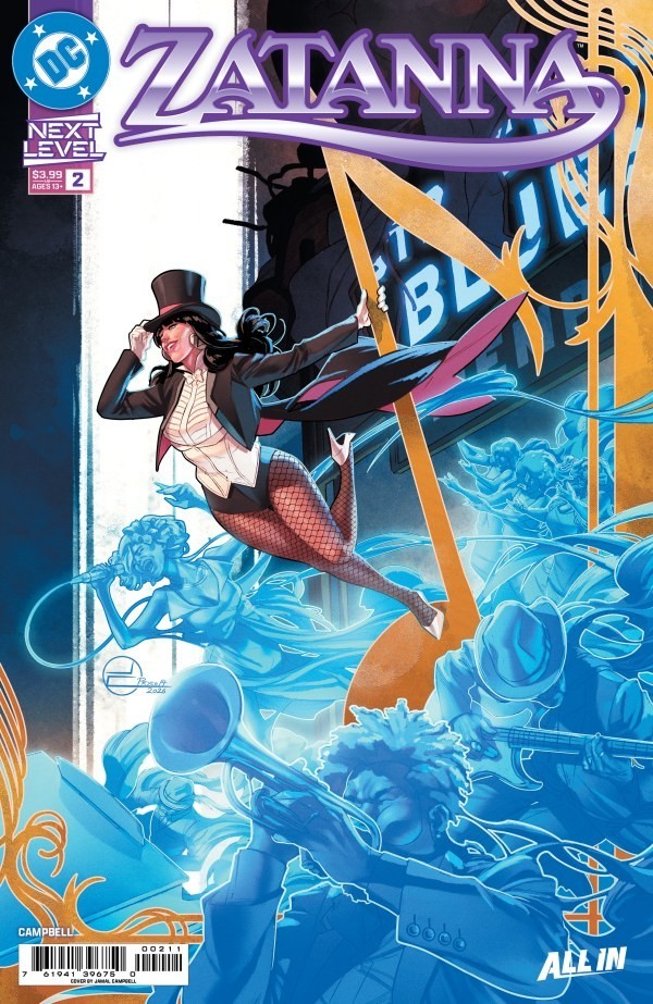 ZATANNA #2 - JAMAL CAMPBELL COVER A