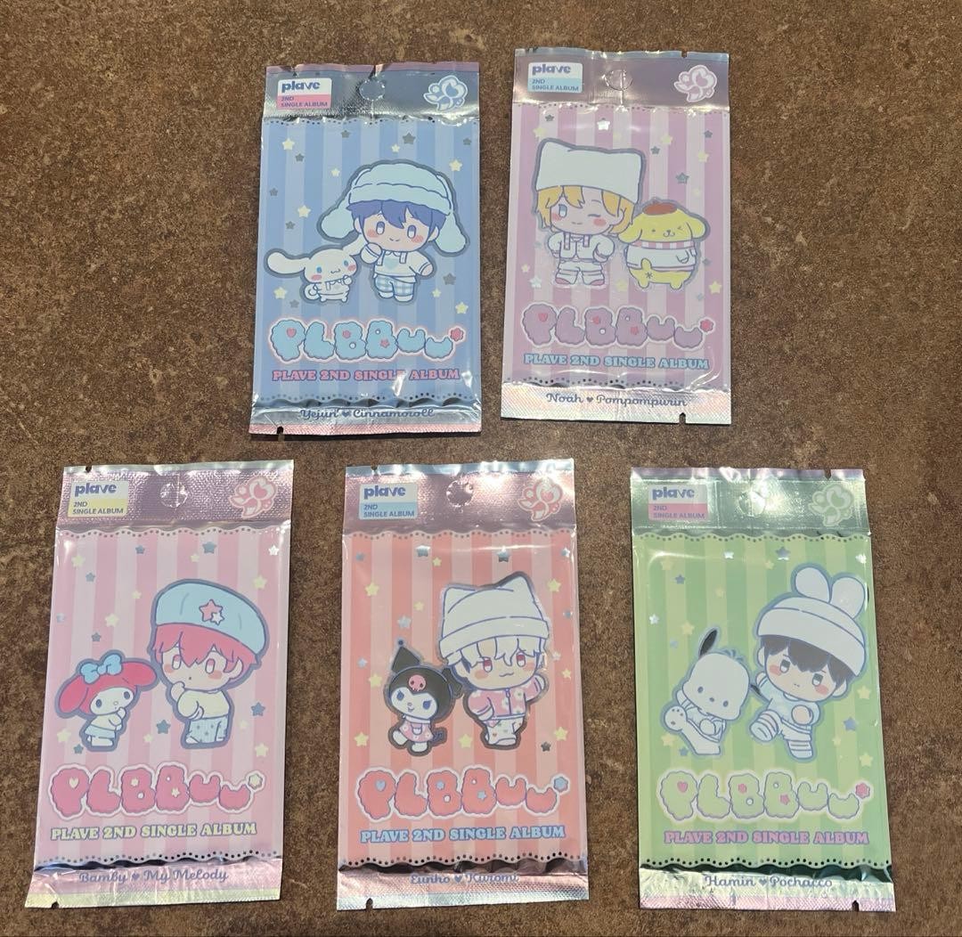 PLAVE PLBBUU POCA Album Set of 5