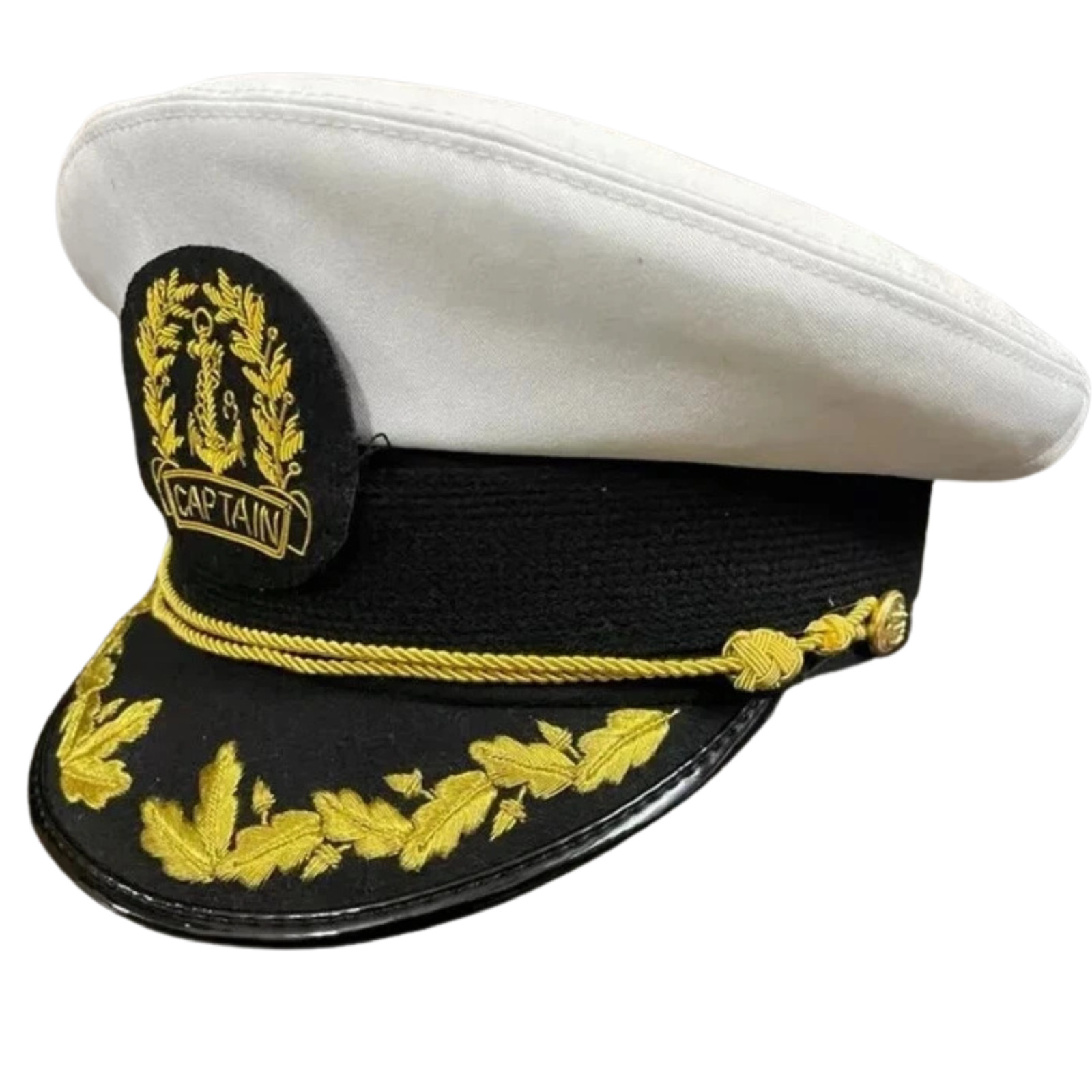 Captain Sailor Classic Ship Yacht Commander Navy Skipper Yachting Hat