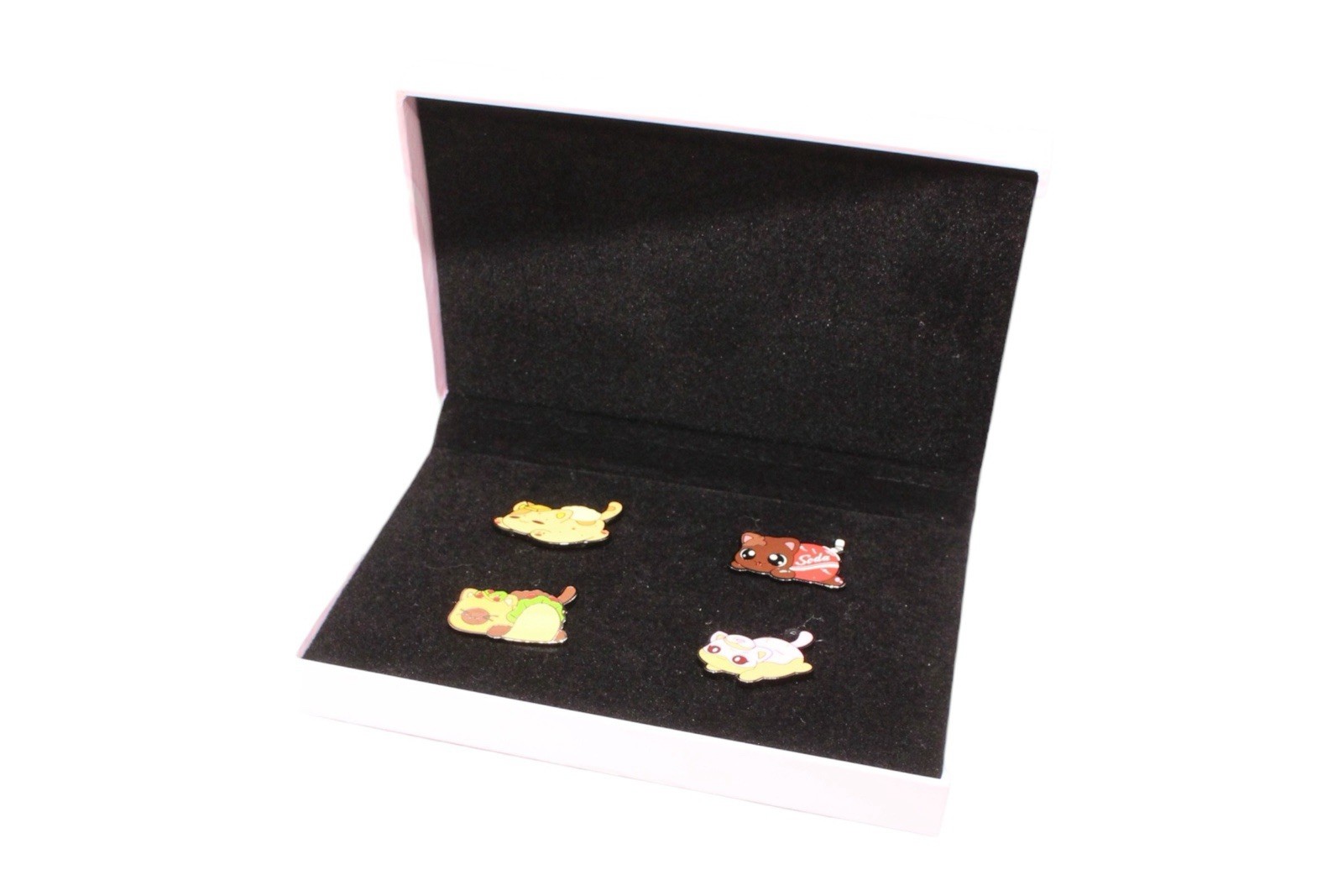Aphmau Food Cats Enamel Pin Set (2019) | NEW | LIMITED EDITION Kitty Cat Aphmau Food Cats Enamel Pin Set (2019) | NEW | LIMITED EDITION Kitty Cat