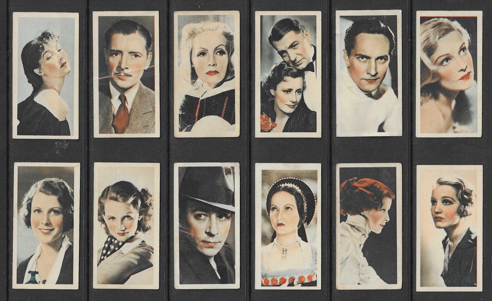 Phillips 1934 FILM STARS cigarette cards (36) Phillips 1934 FILM STARS cigarette cards (36)