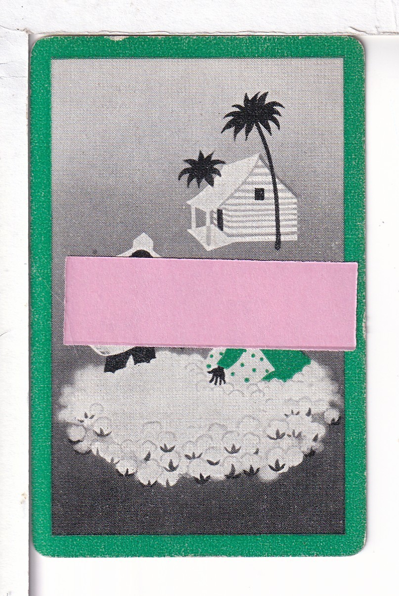 Single Vintage Playing Card, \