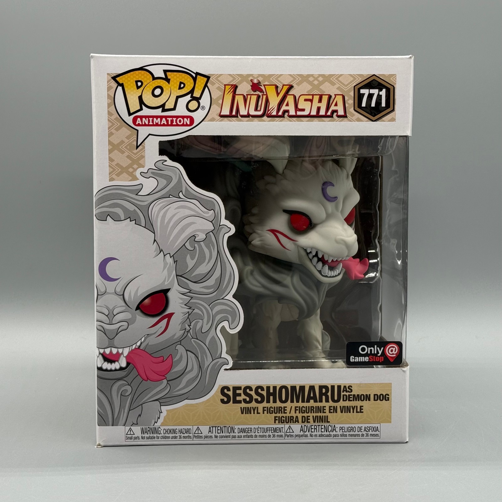 Funko Pop #771 Sesshomaru as Demon Dog Inuyasha Gamestop Exclusive 6\