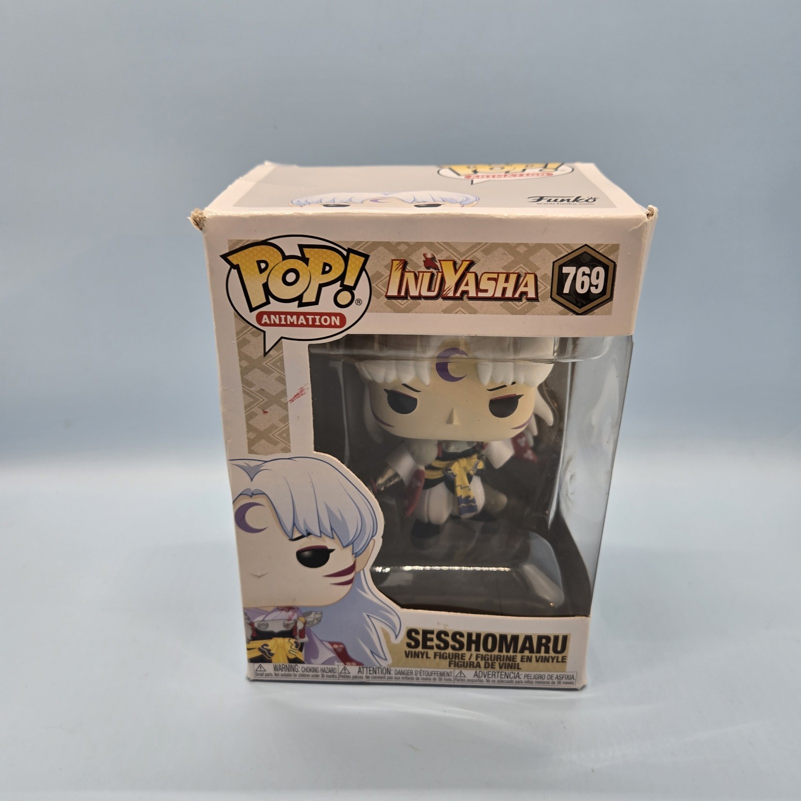 SESSHOMARU • Funko Pop #769 Inuyasha Anime Manga Vinyl Figure 2020 Vaulted NEW