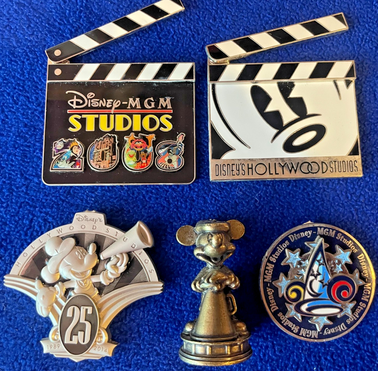 Disney 5 Magnets Disney Hollywood / MGM Studios Disney 5 Magnets Disney Hollywood / MGM Studios