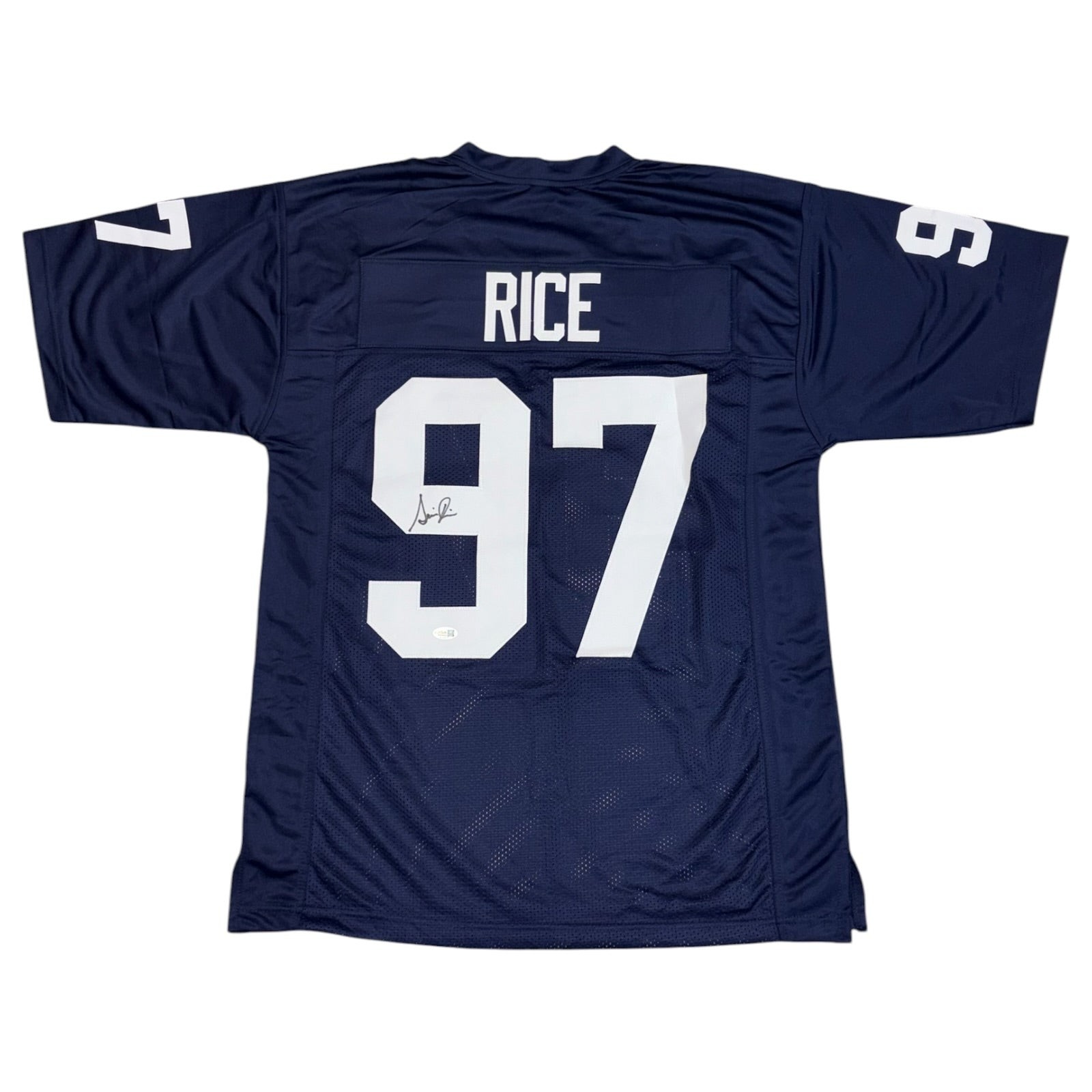 Simeon Rice Autographed Illinois (Navy #97) Custom Stitched Jersey - JSA Simeon Rice Autographed Illinois (Navy #97) Custom Stitched Jersey - JSA