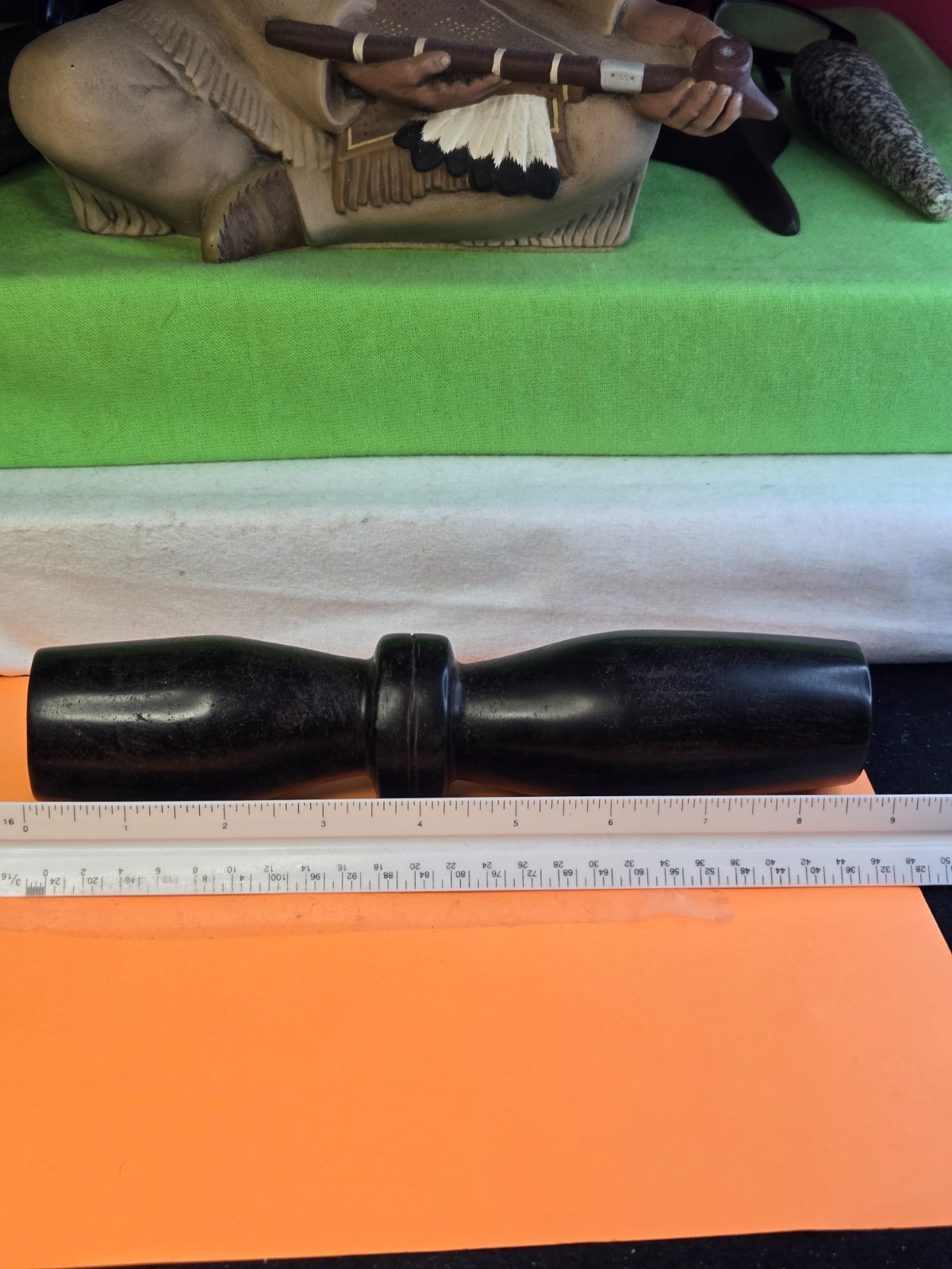 Outstanding huge cloud blower pipe 9\'\' made of Hematite high polish Va. Outstanding huge cloud blower pipe 9\'\' made of Hematite high polish Va.
