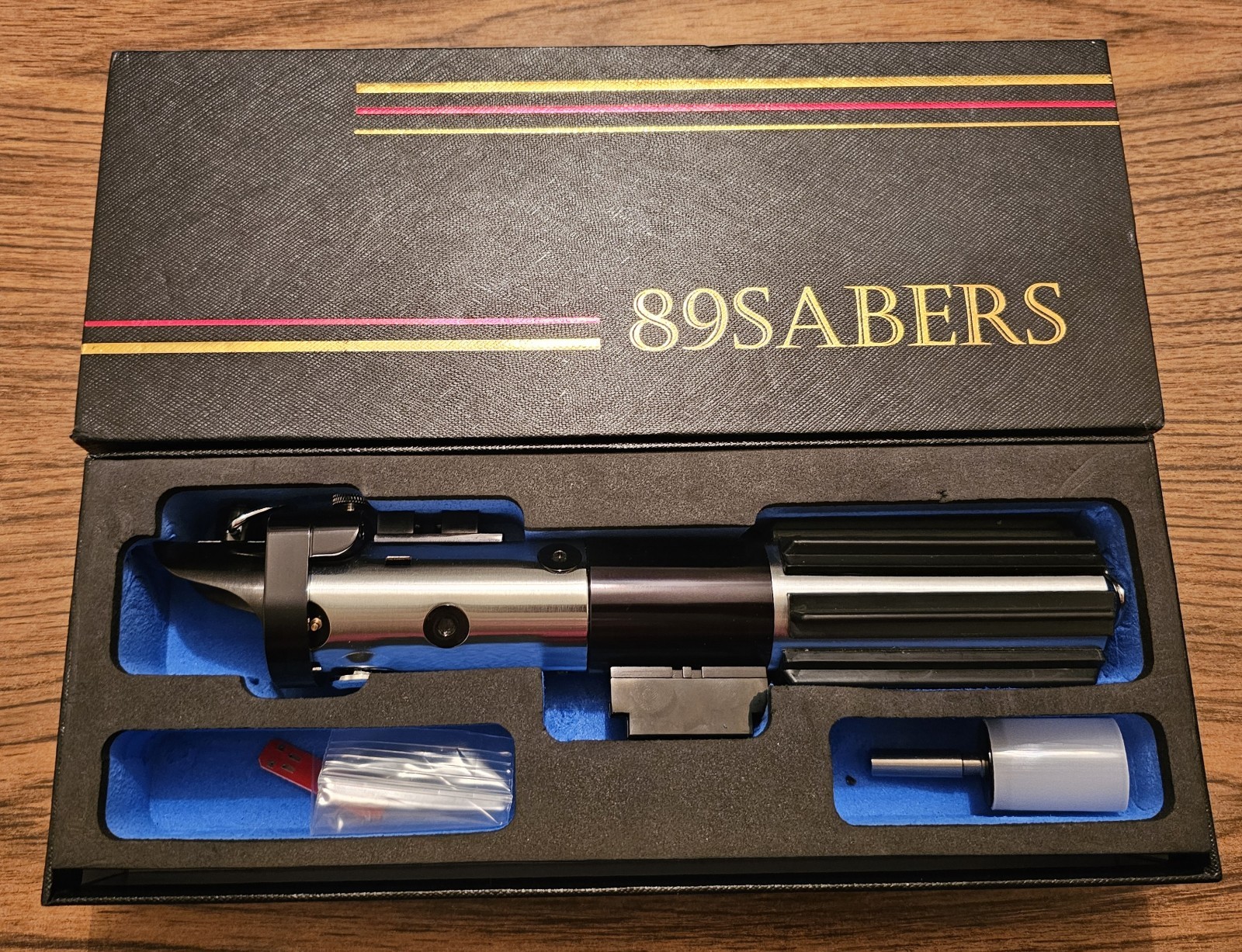 89Sabers DV6 Darth Vader ROTJ Lightsaber Empty With Chassis 89Sabers DV6 Darth Vader ROTJ Lightsaber Empty With Chassis
