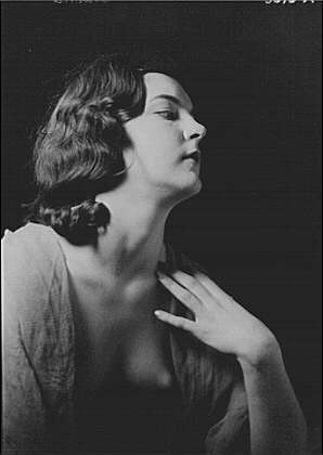 Photo:Elsie Ford 1930s Portrait Photograph Miss Ford