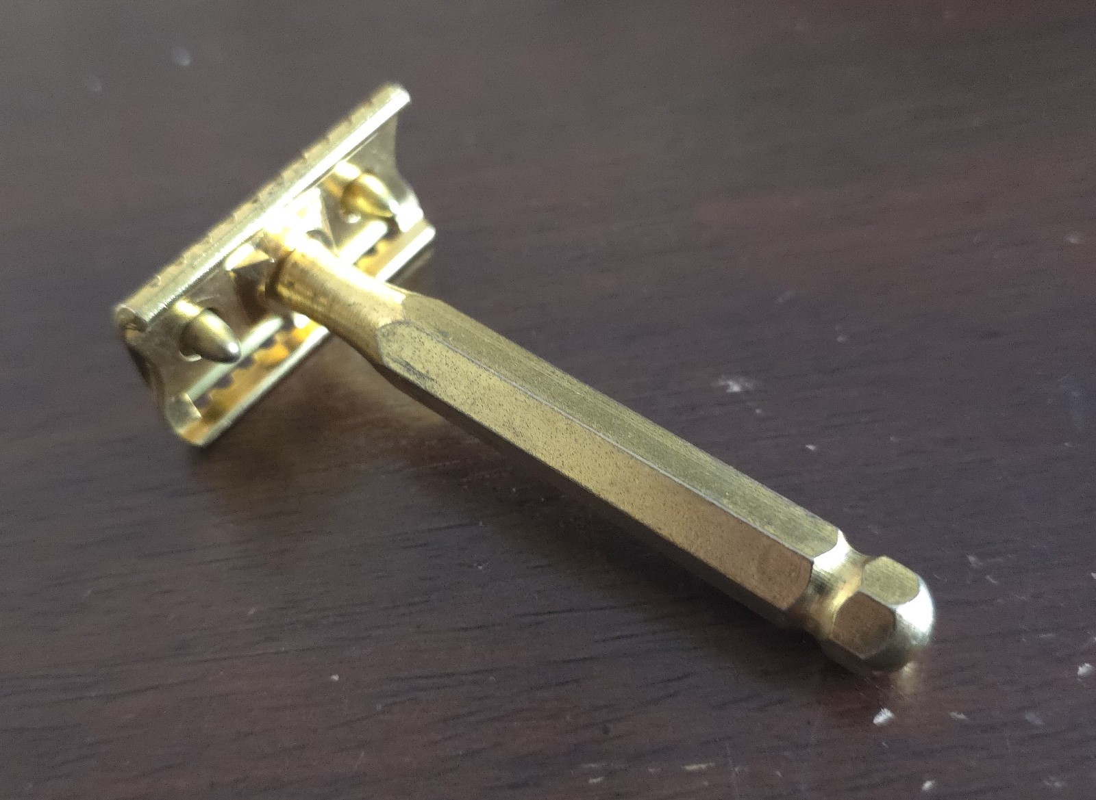 Vintage NOS All Metal Double Edge Safety Razor in Box
