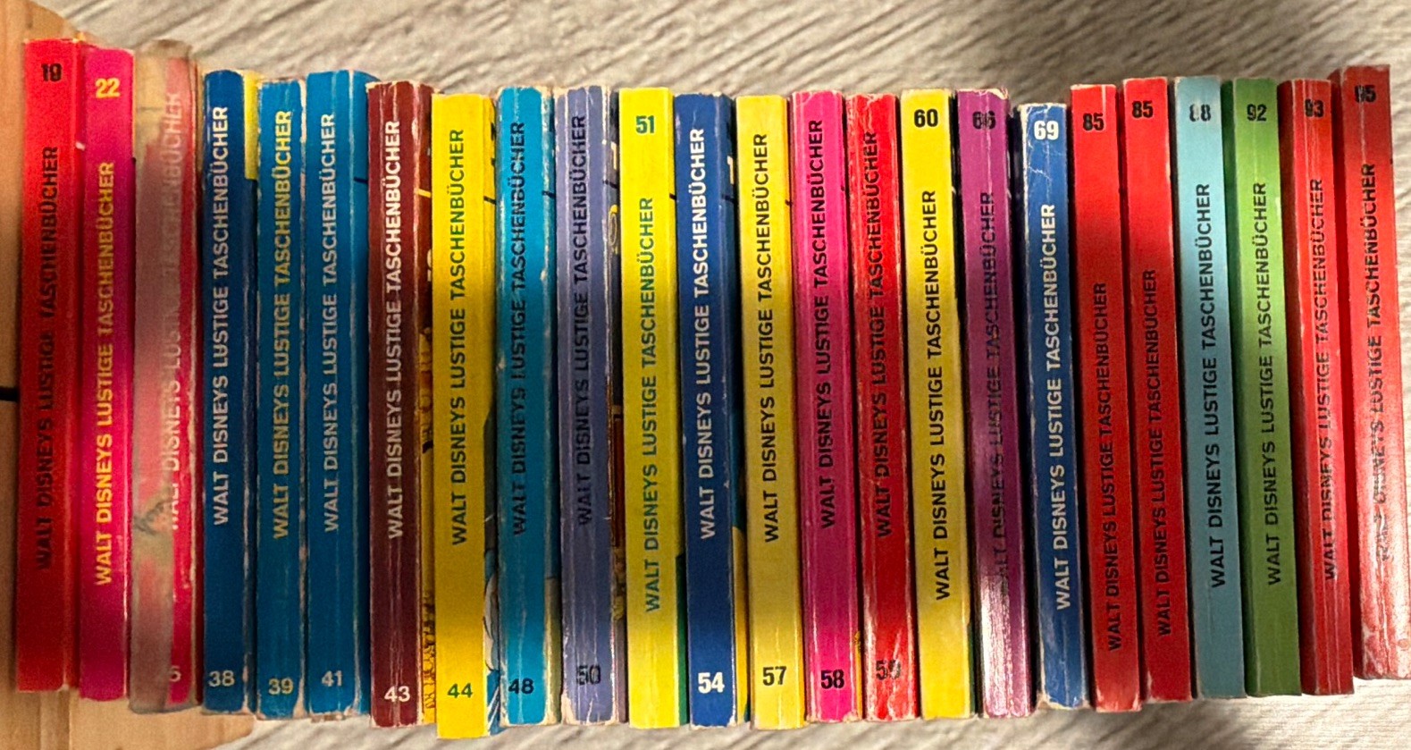 24 Walt Disney Lustiges Taschenbuch LTB + Fix und Foxi Popeye German Comic Lot