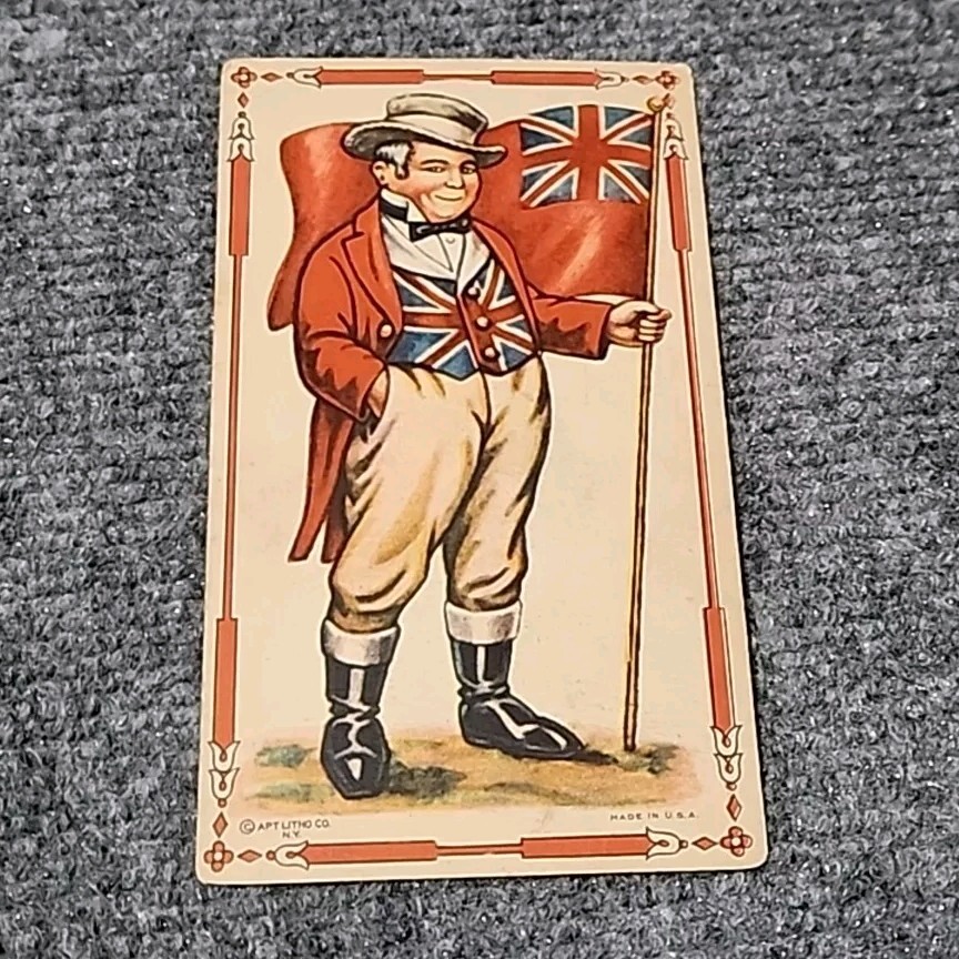 Vintage Trade Card Commonwealth Life Insurance Policy Kentucky c1930