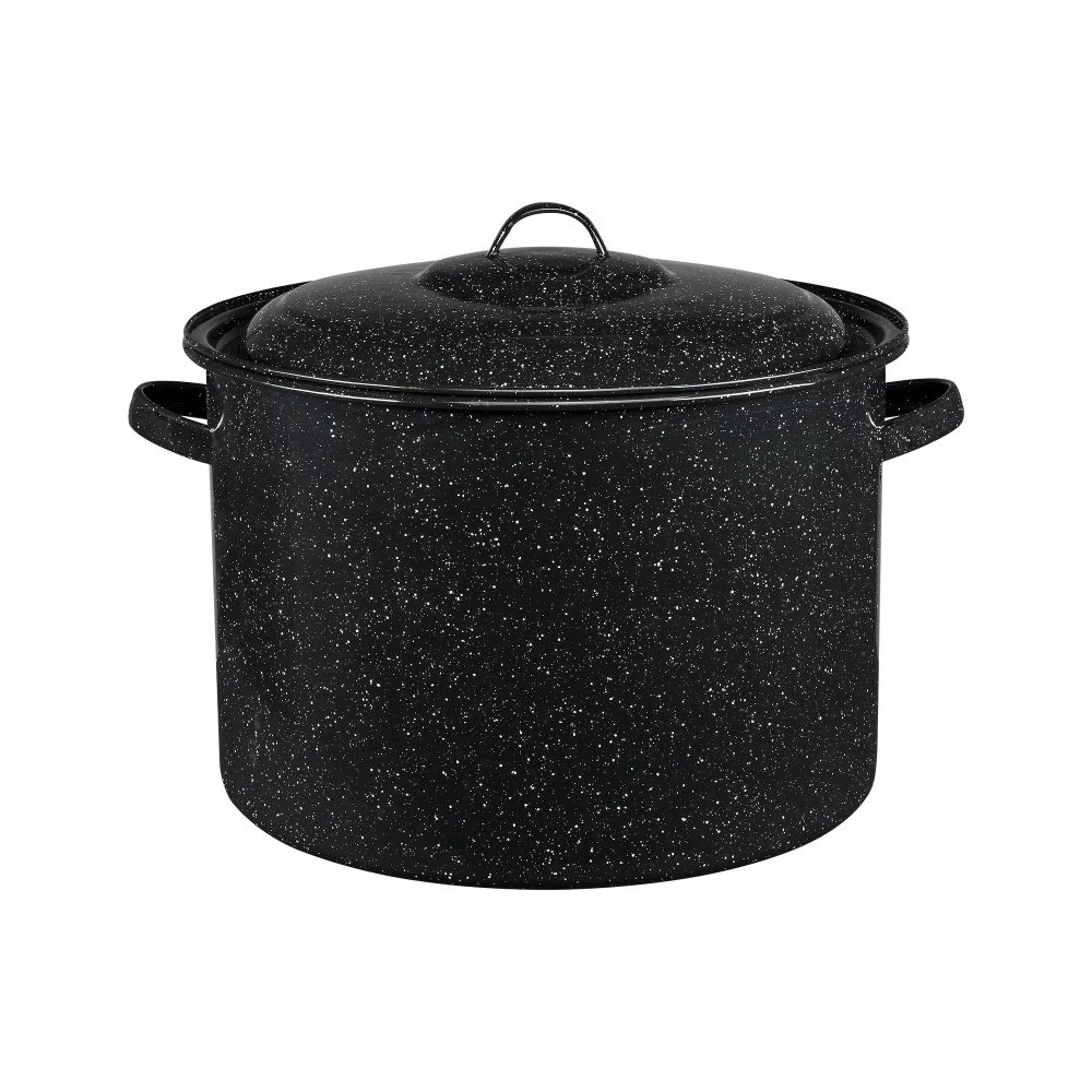21 Quart Large Stainless Steel Stock Pot with Lid for Cooking Boiling Canning