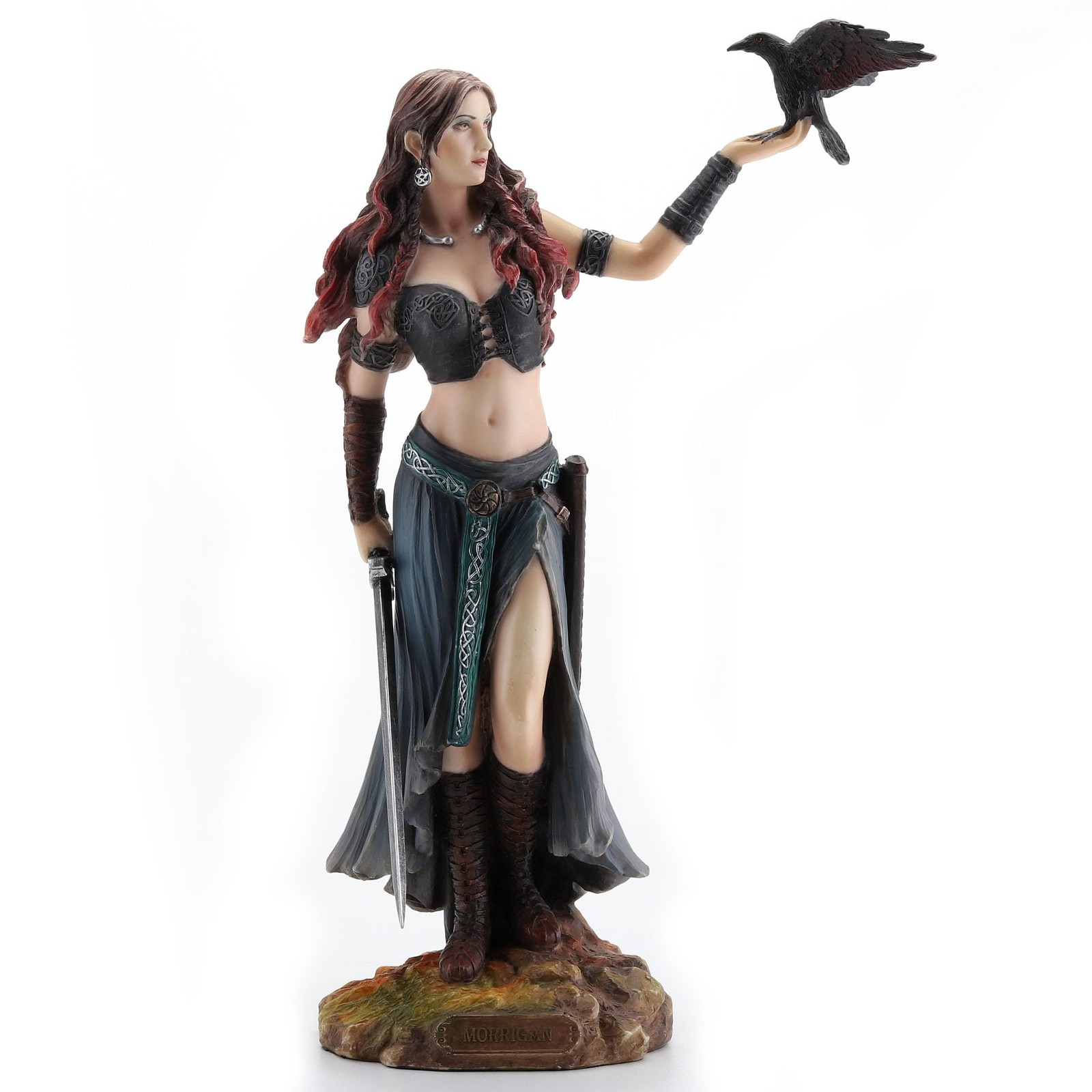 Veronese Design 11 Inch Morrigan The Celtic Goddess of Birth and Battle Resin Veronese Design 11 Inch Morrigan The Celtic Goddess of Birth and Battle Resin