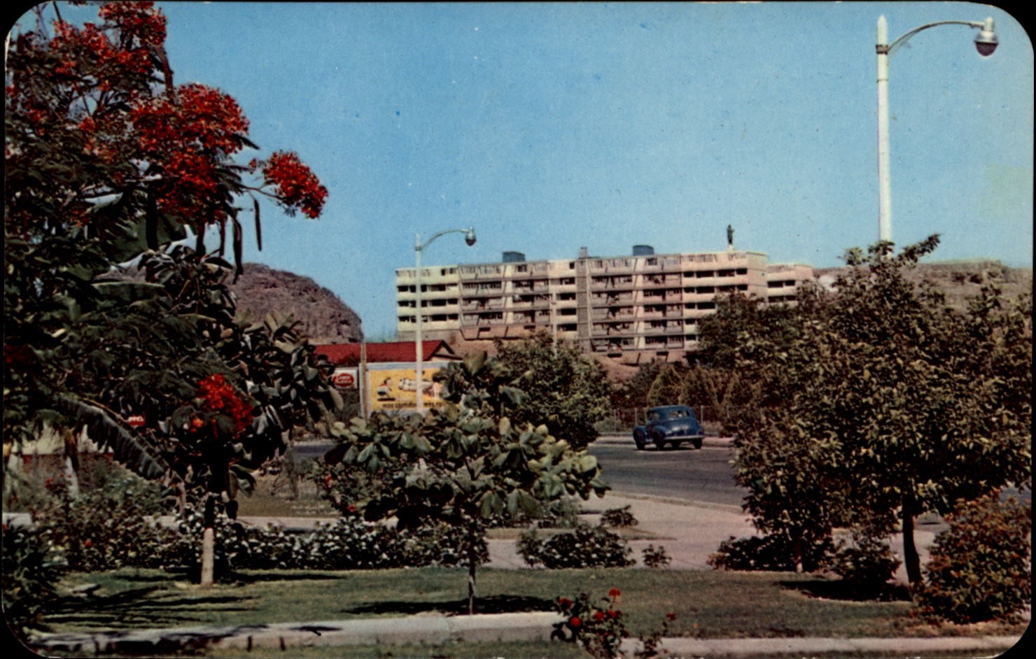Building Guaymas Sonora Mexico vintage postcard g653