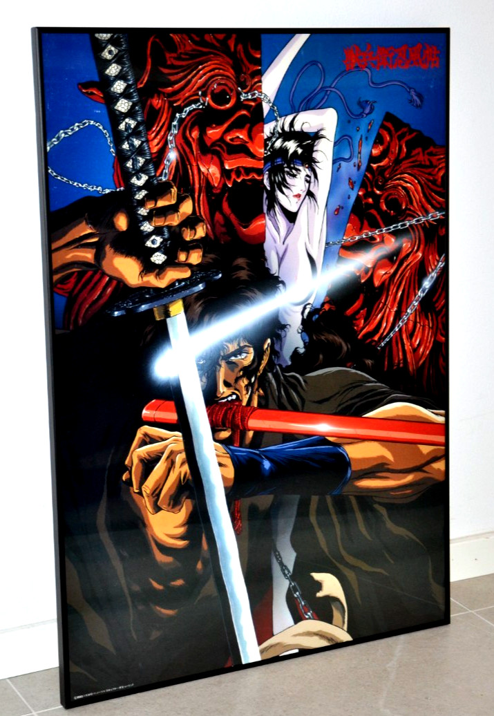 NINJA SCROLL  - Rare Promotional B2 Poster - Madhouse Japan 1993