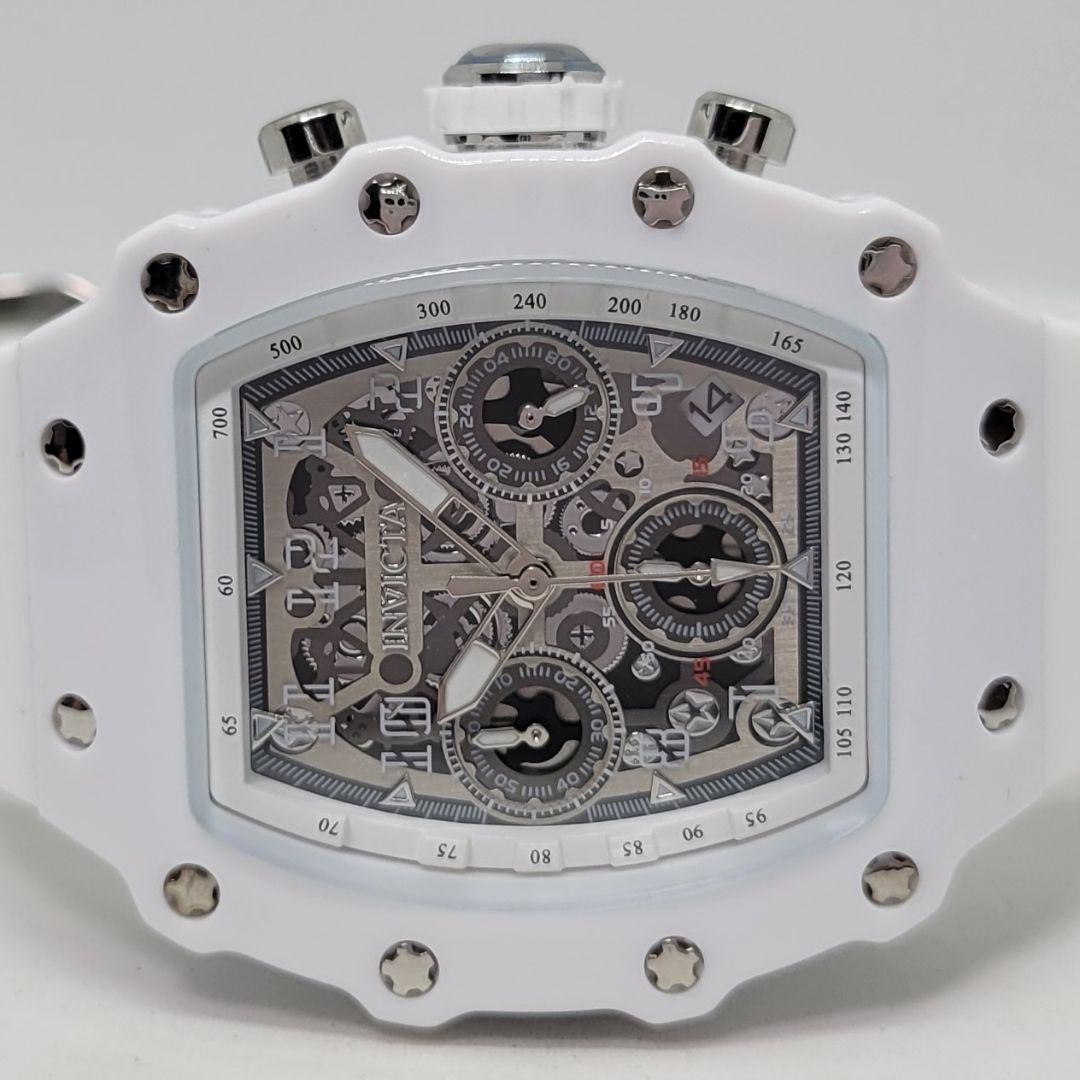 Invicta Wristwatch Unisex White