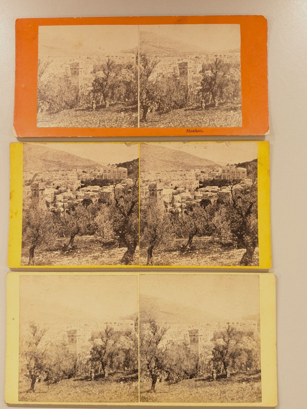 3 Shechem Israel Palestine Stereoview Photo Frank M. Good Good's Eastern Series 3 Shechem Israel Palestine Stereoview Photo Frank M. Good Good's Eastern Series