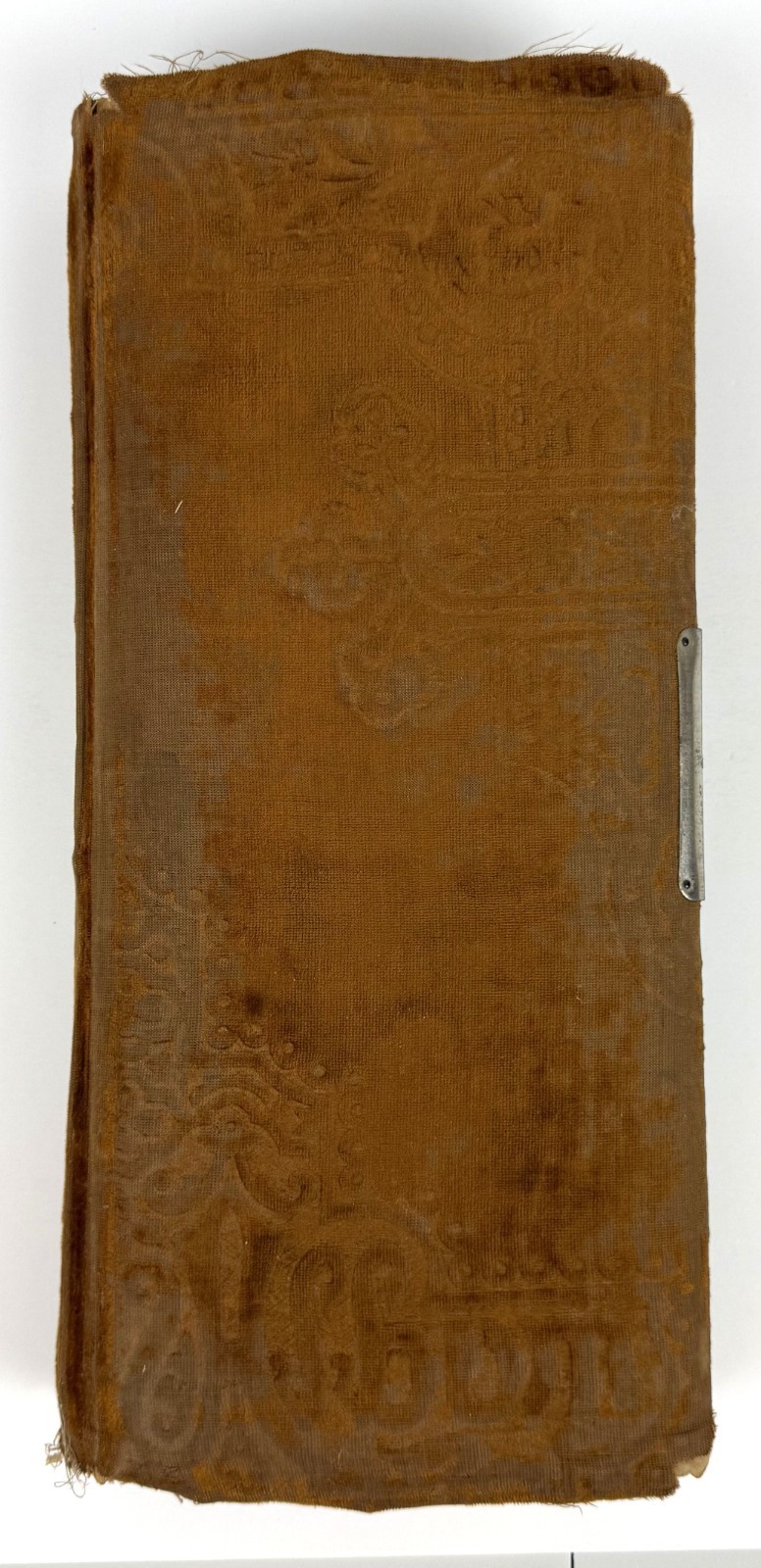 Antique Victorian Cabinet Card CDV Photo Album Embossed Empty Damaged As Found
