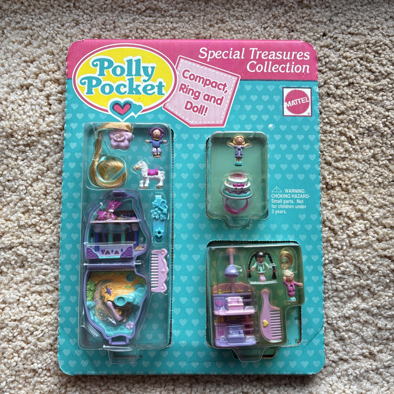 POLLY POCKET SPECIAL TREASURES COLLECTION VINTAGE 1996 BRAND NEW SEALED GET IT