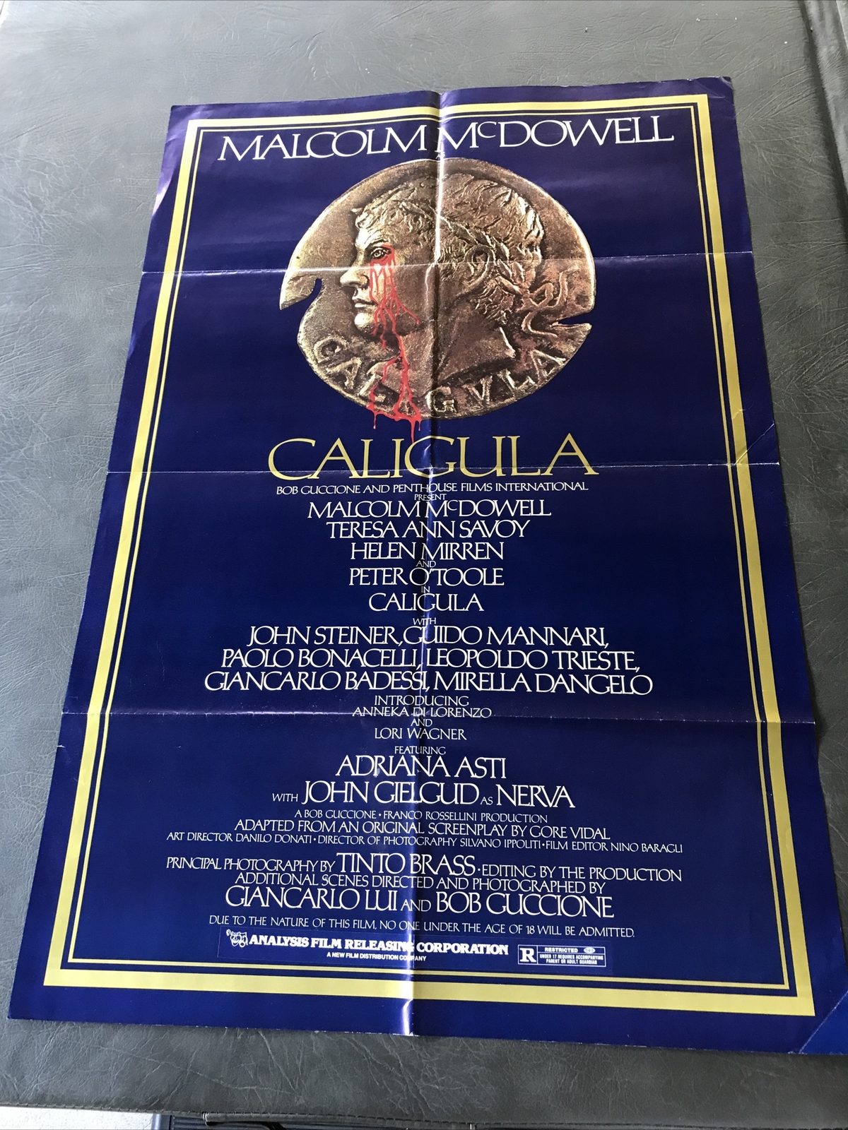 Caligula Original 27x41\