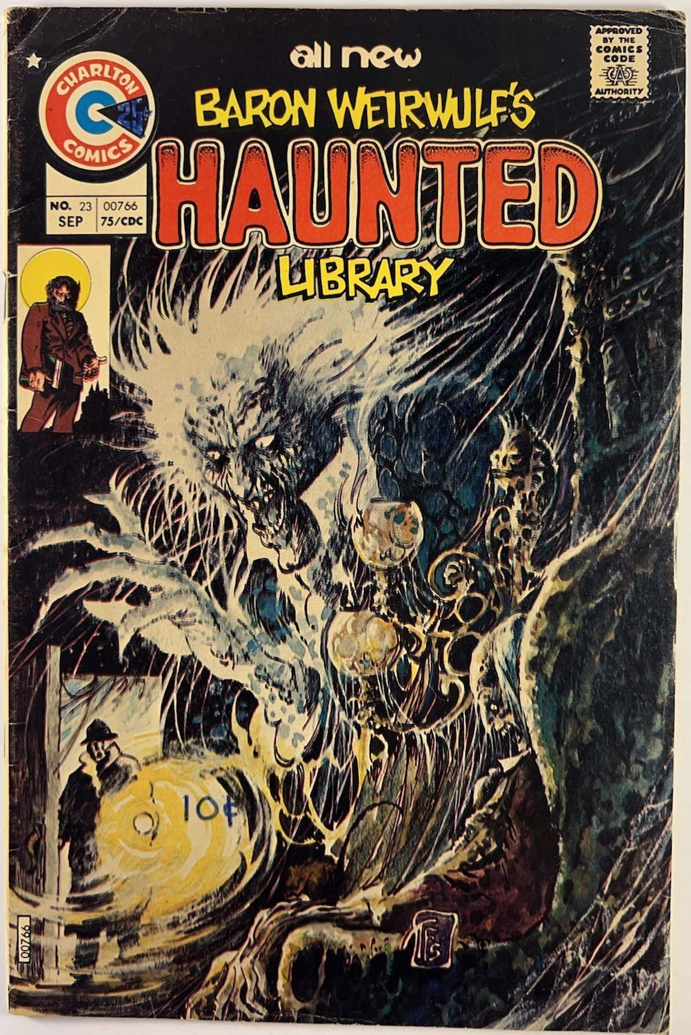 Haunted #23 (Charlton Comic 1975) Tom Sutton Cover