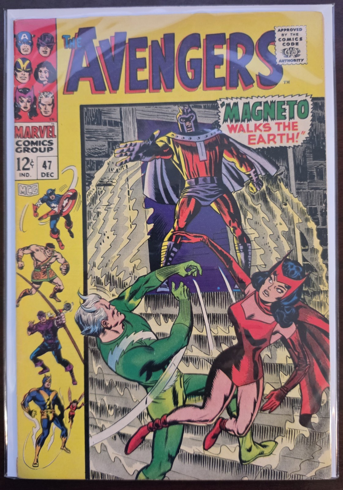 The Avengers #47 VG/FN 1st App Dane Whitman becomes Black Knight, Magneto (1967) The Avengers #47 VG/FN 1st App Dane Whitman becomes Black Knight, Magneto (1967)