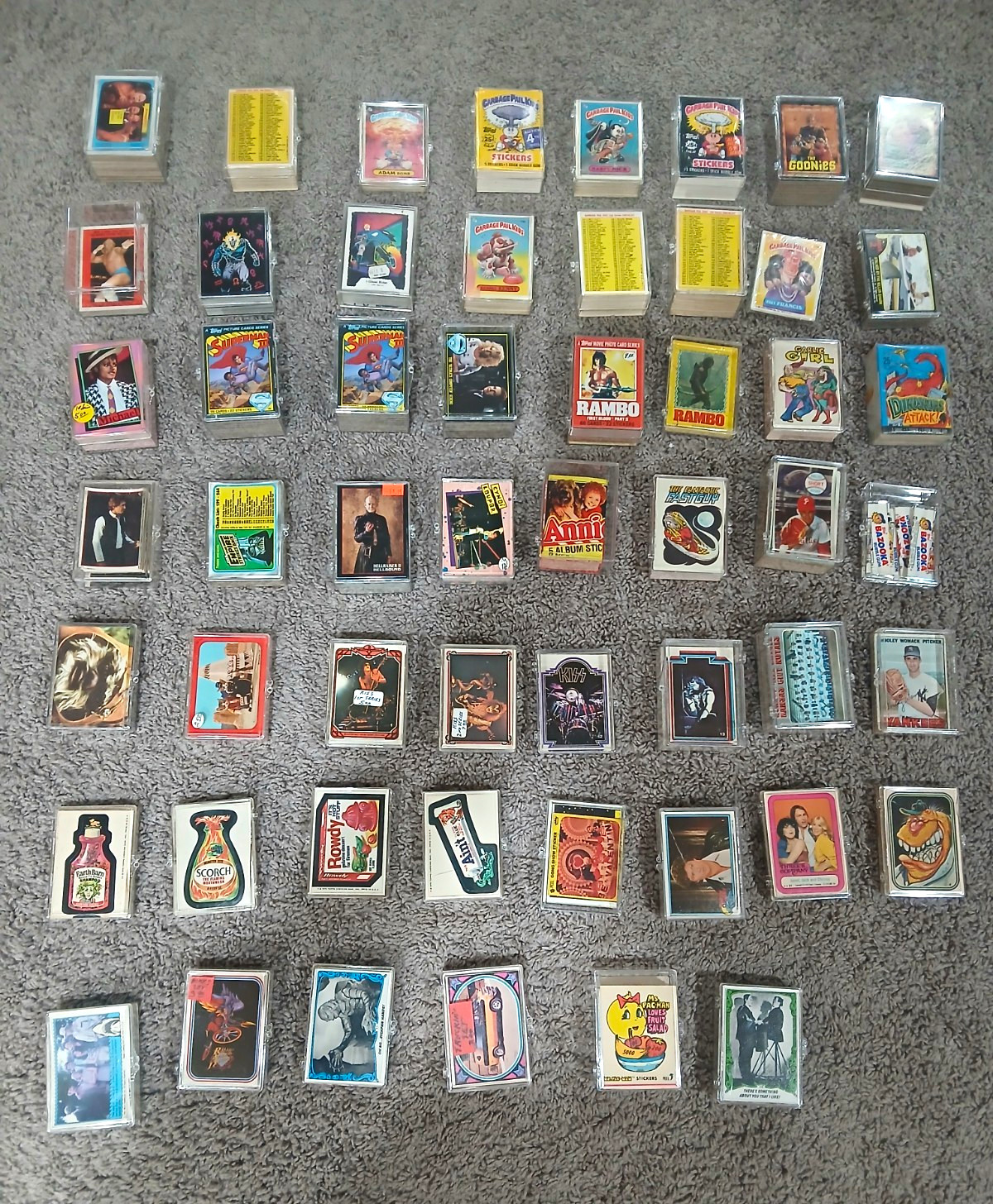 Topps Vintage 1985 Non-Sport Trading Card Lot 55