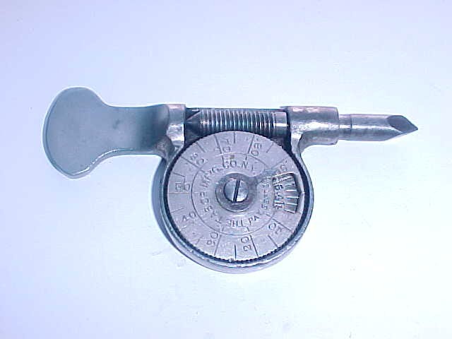 Antique Tabor Mfg Co NY RPM Gauge Tachometer Pat. Sept 8 1885 Tool
